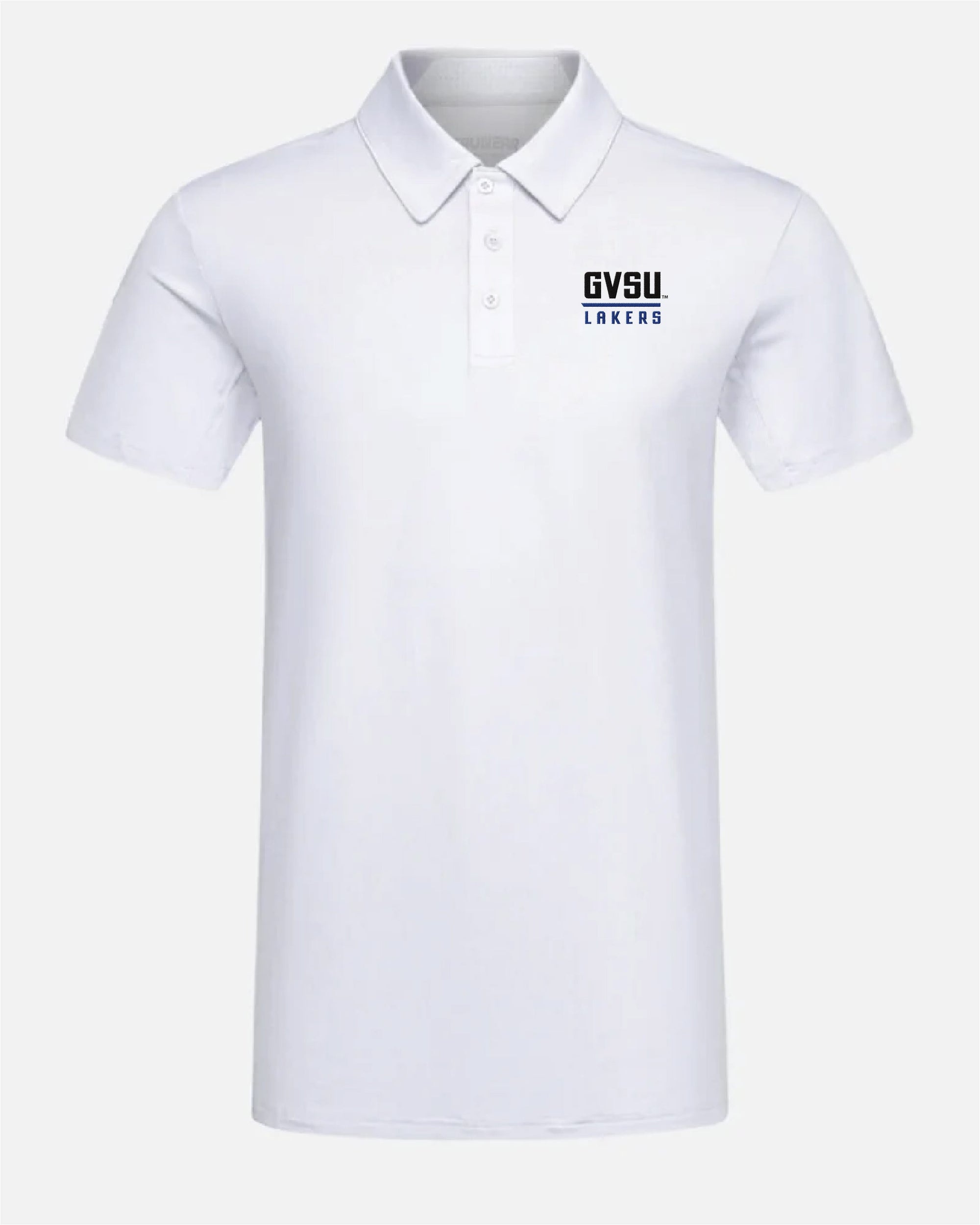 GVSU Crest 2.0 Light Grey Polo