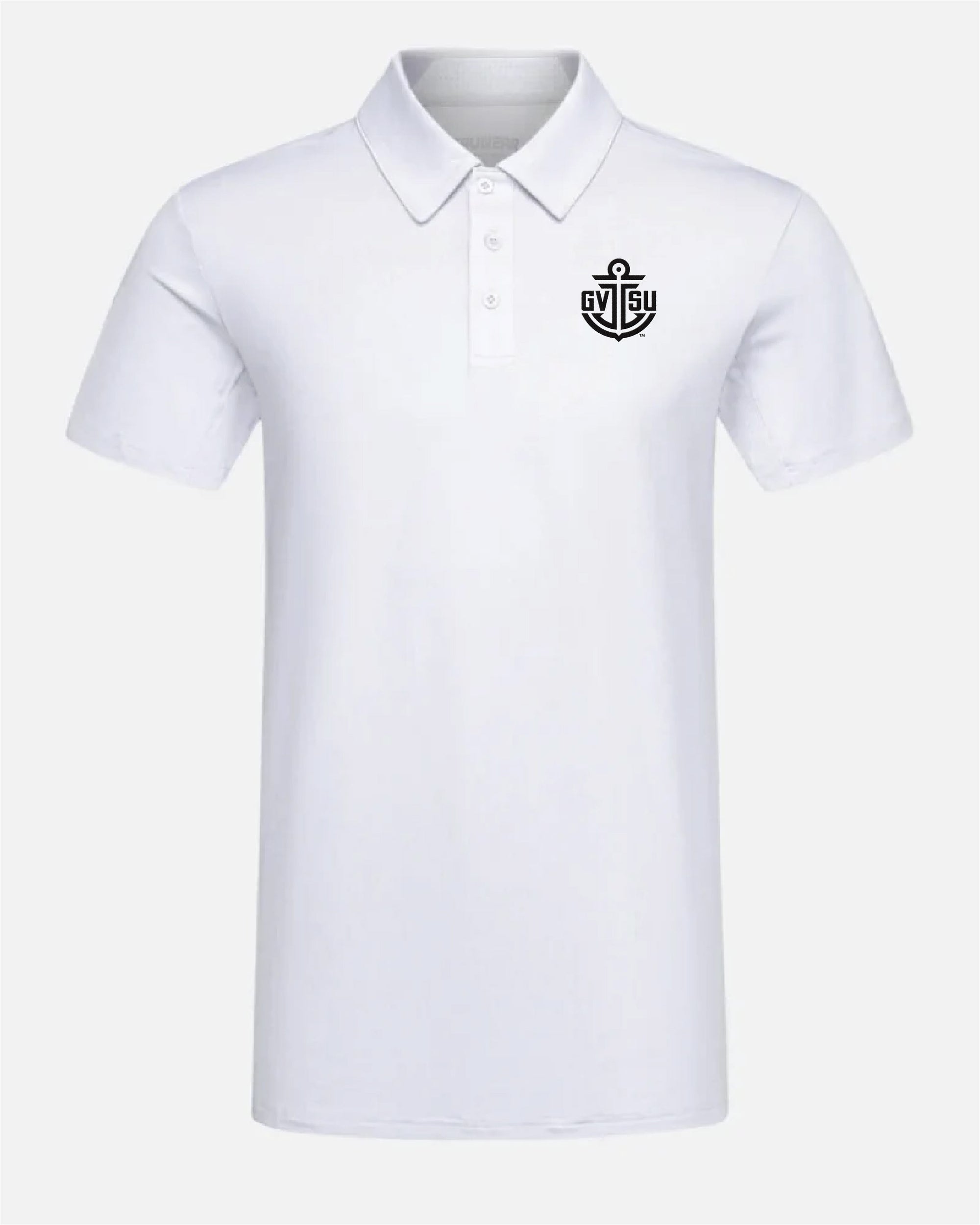 GVSU Crest 2.0 Light Grey Polo