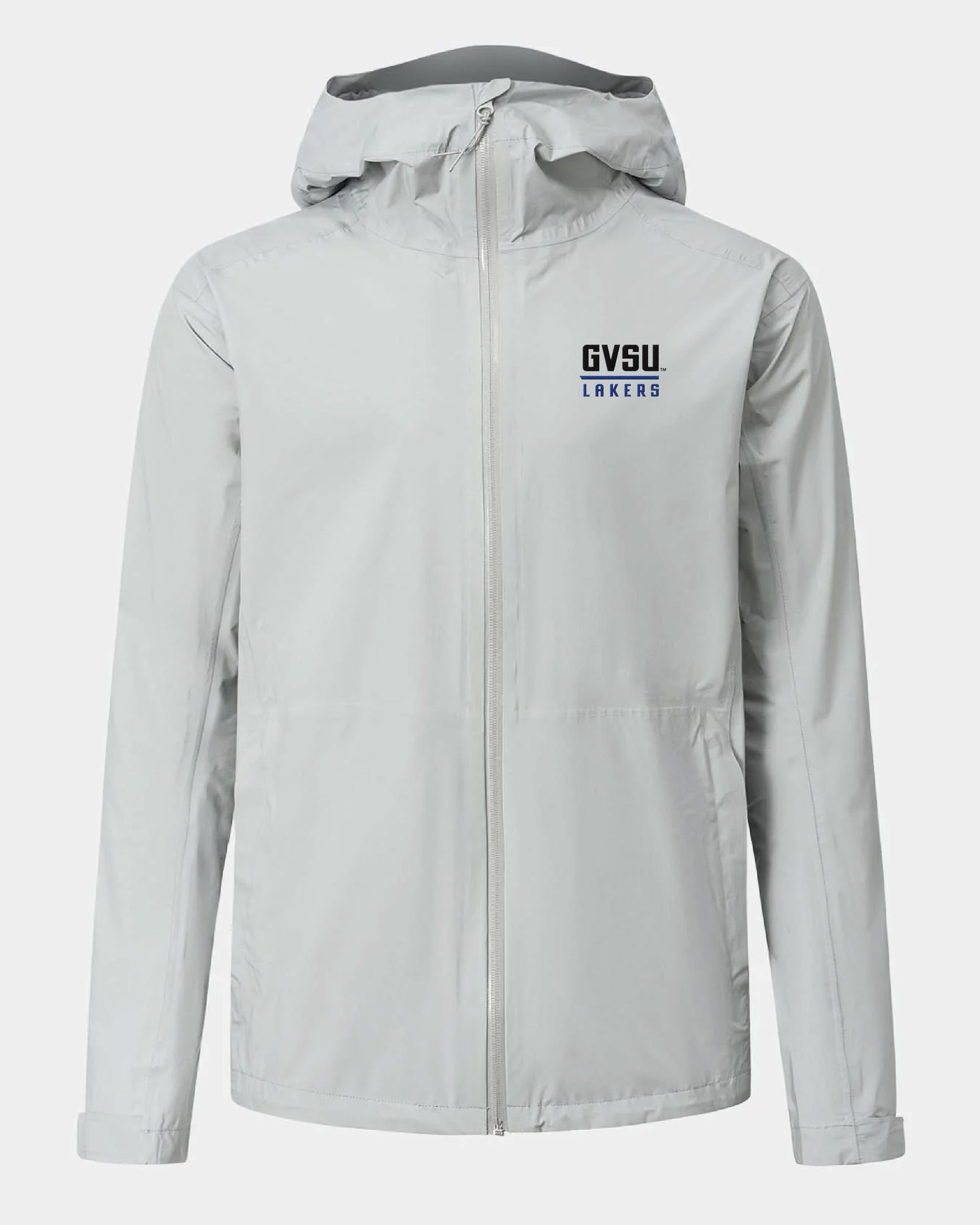 GVSU Voyage Rain Jacket Light Grey
