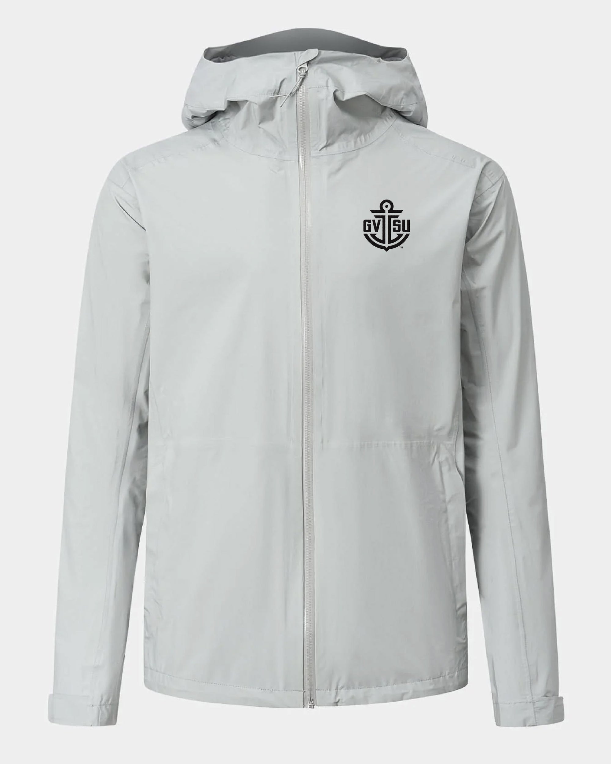 GVSU Voyage Rain Jacket Light Grey