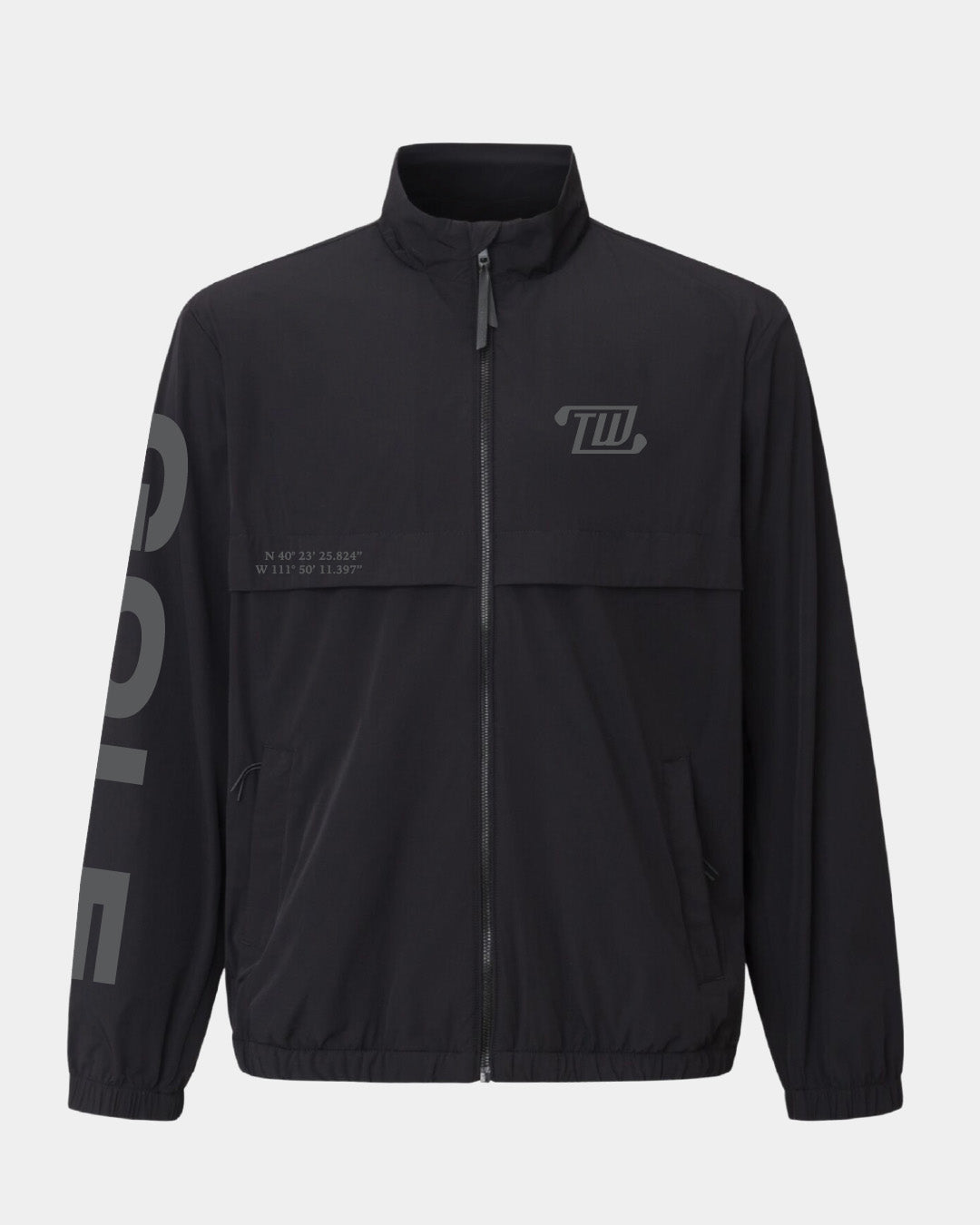 TRUWEAR Drive Performance Jacket – Light Grey | Golf Jacket