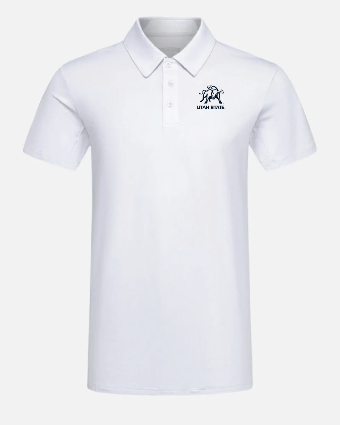 USU Crest 2.0 Light Grey Polo