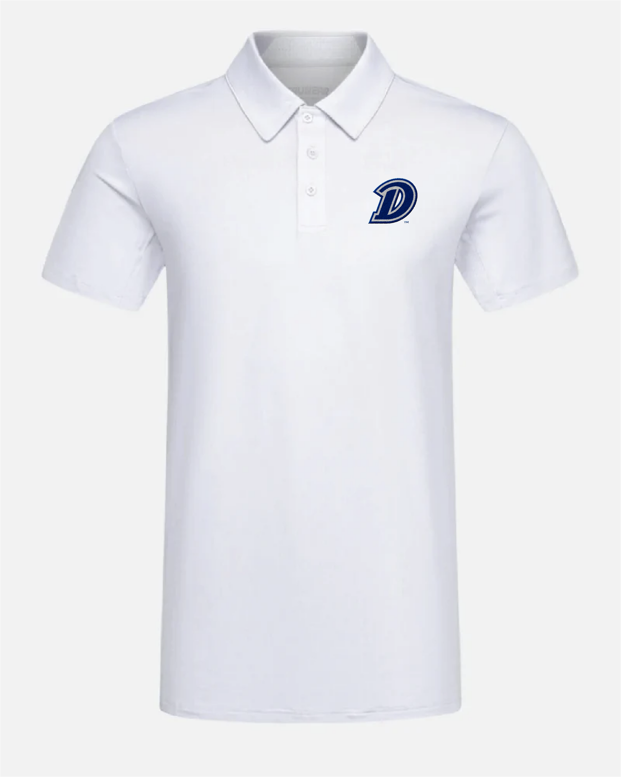 Drake Crest 2.0 Light Grey Polo