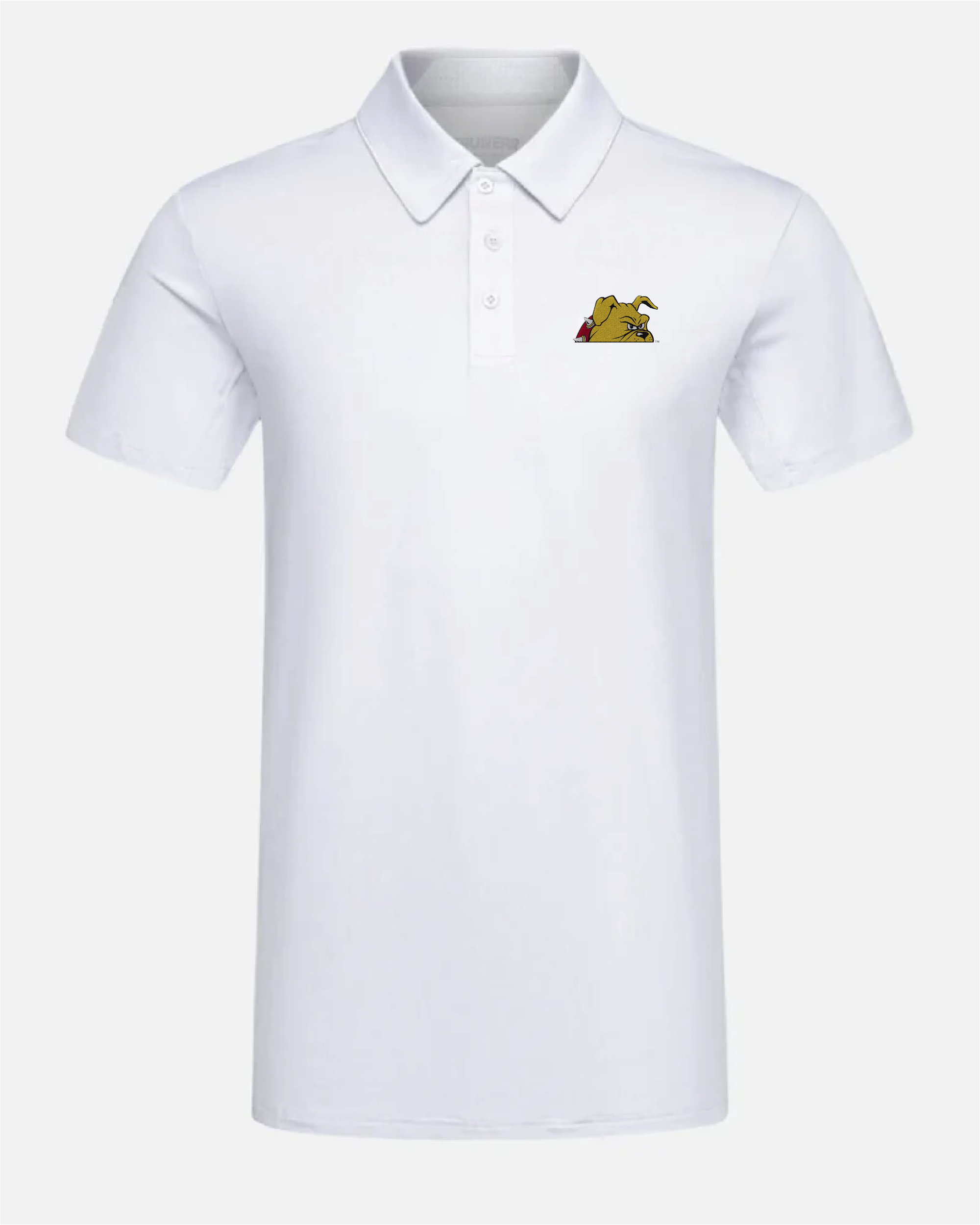 Ferris State Crest 2.0 Light Grey Polo