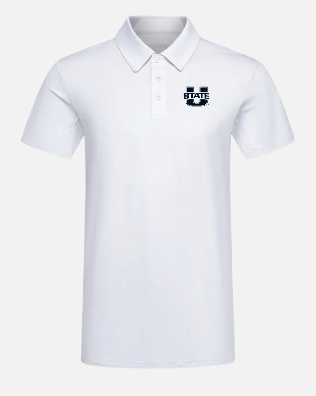 USU Crest 2.0 Light Grey Polo