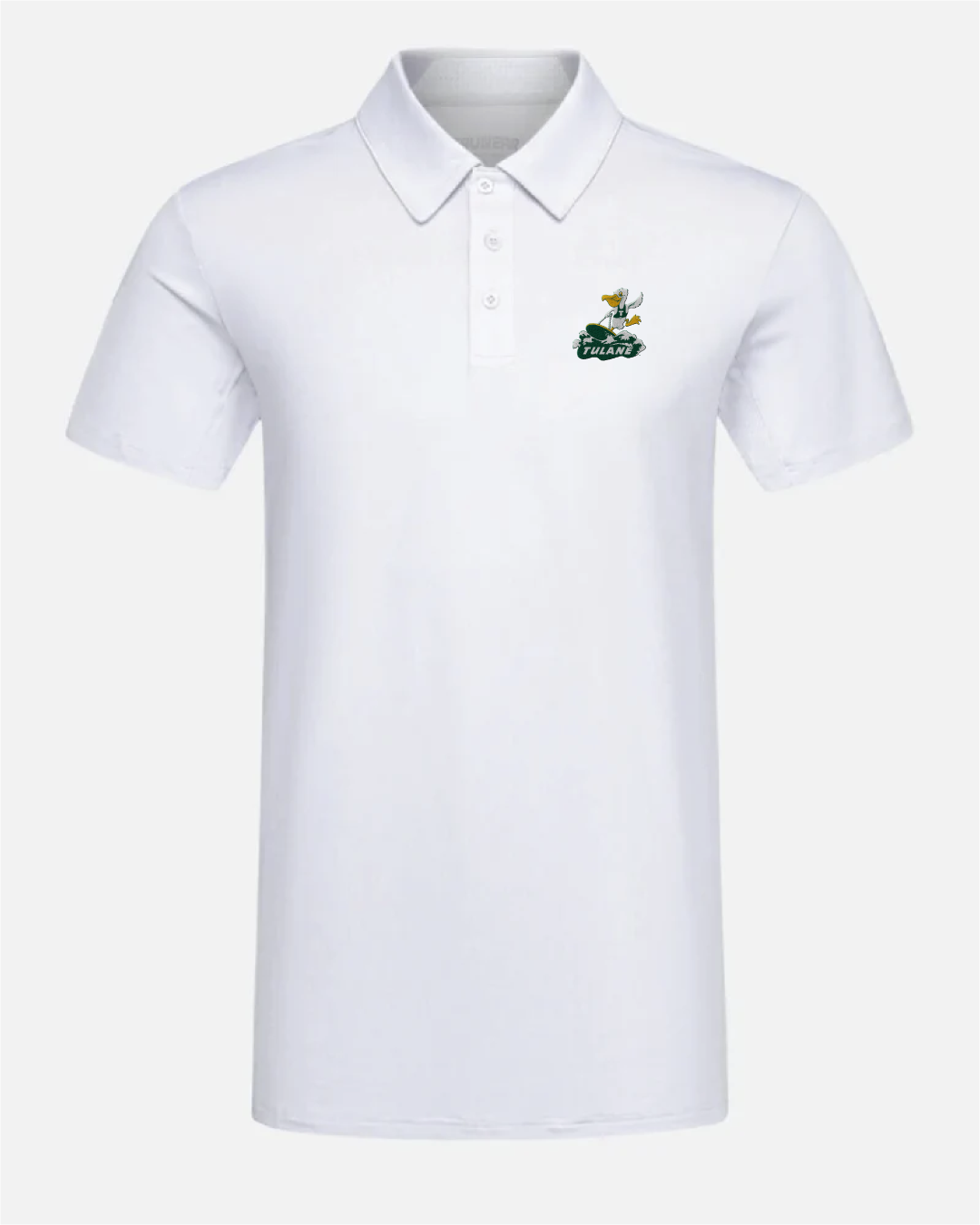 Tulane Crest 2.0 Light Grey Polo