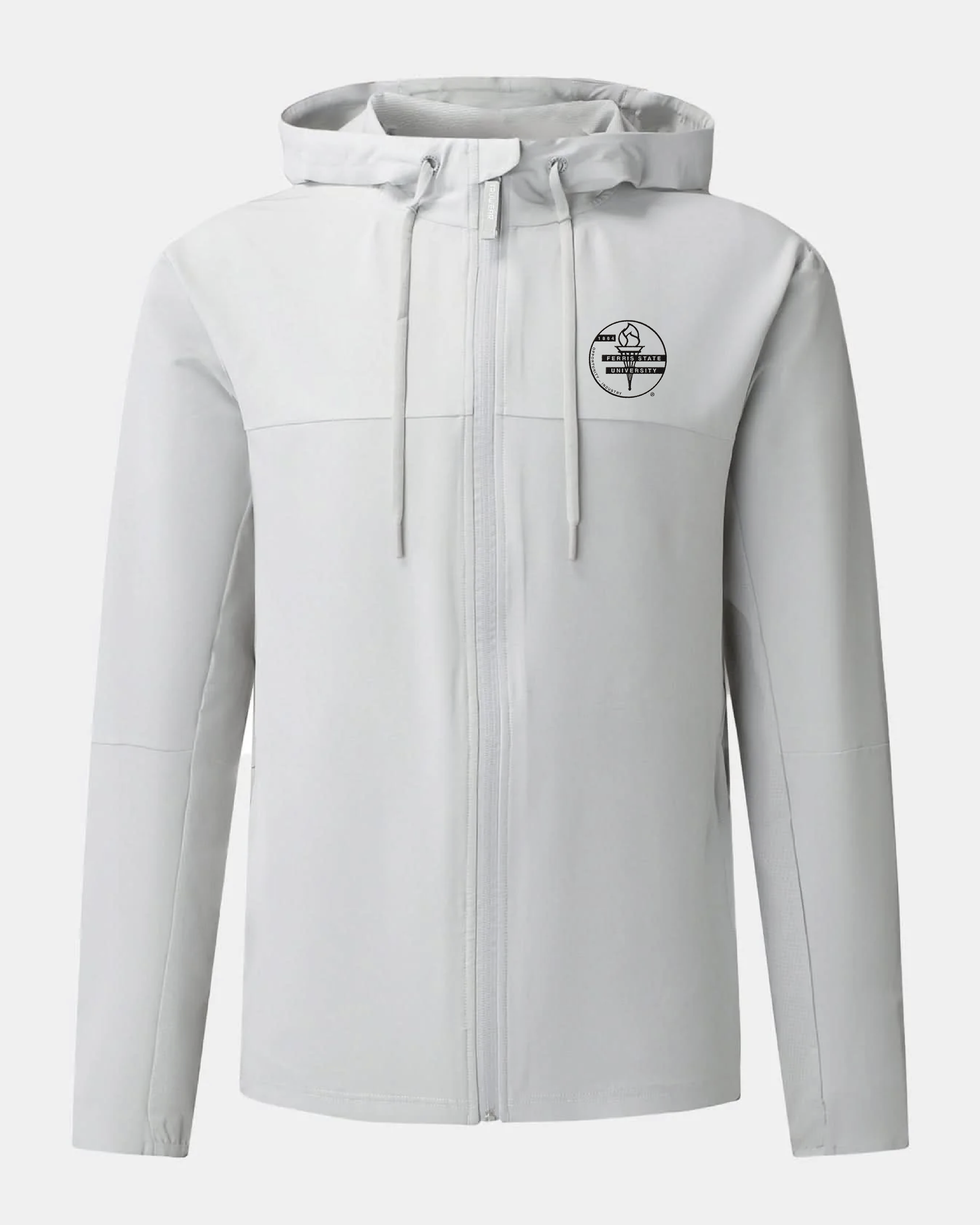 Ferris State Expedition Performance Fabric Jacket Light Grey