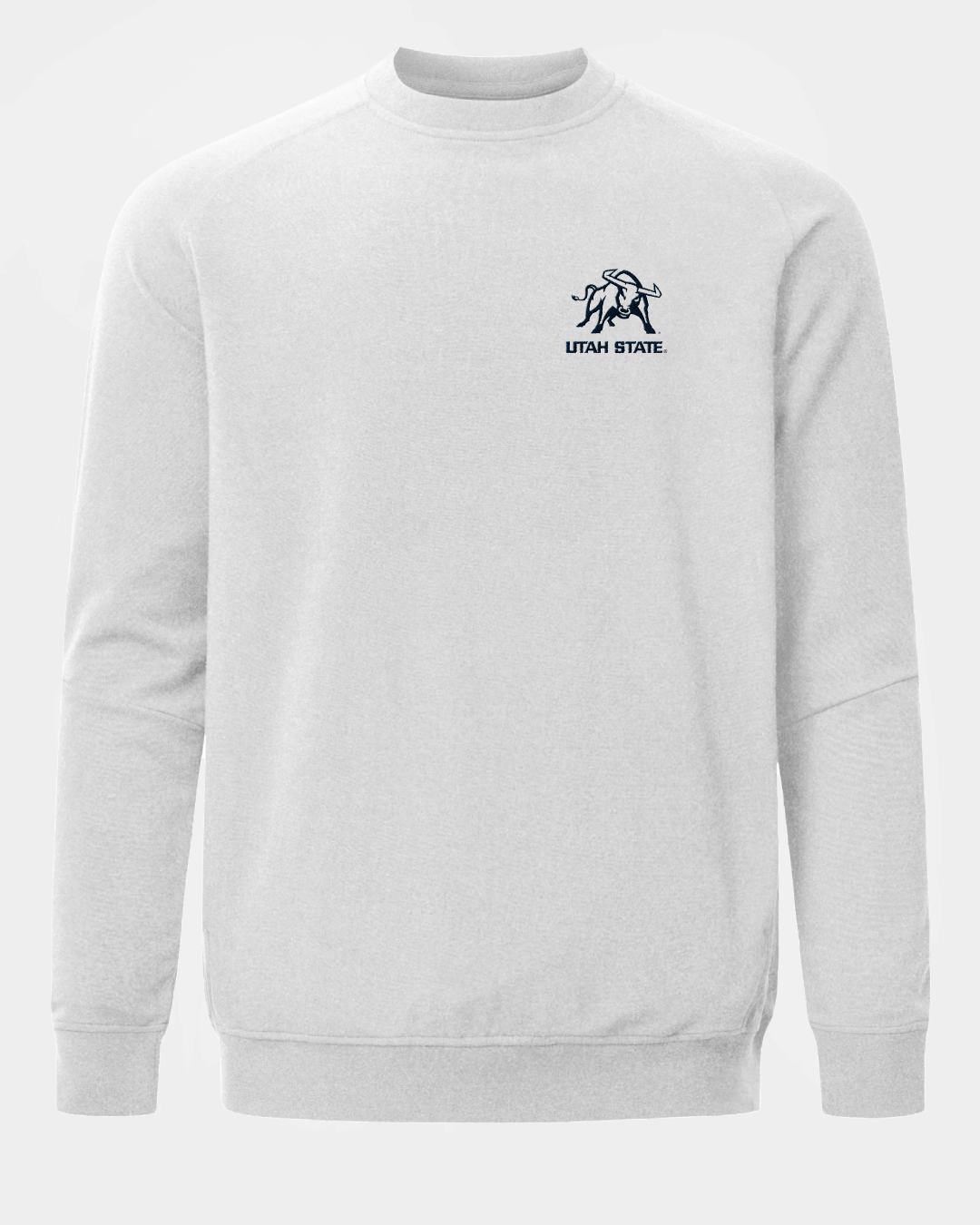 USU Meridian Heather Grey Crewneck