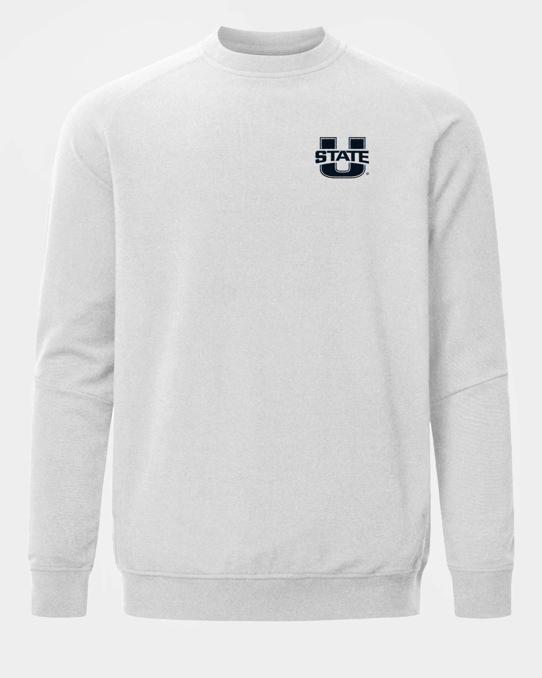 USU Meridian Heather Grey Crewneck