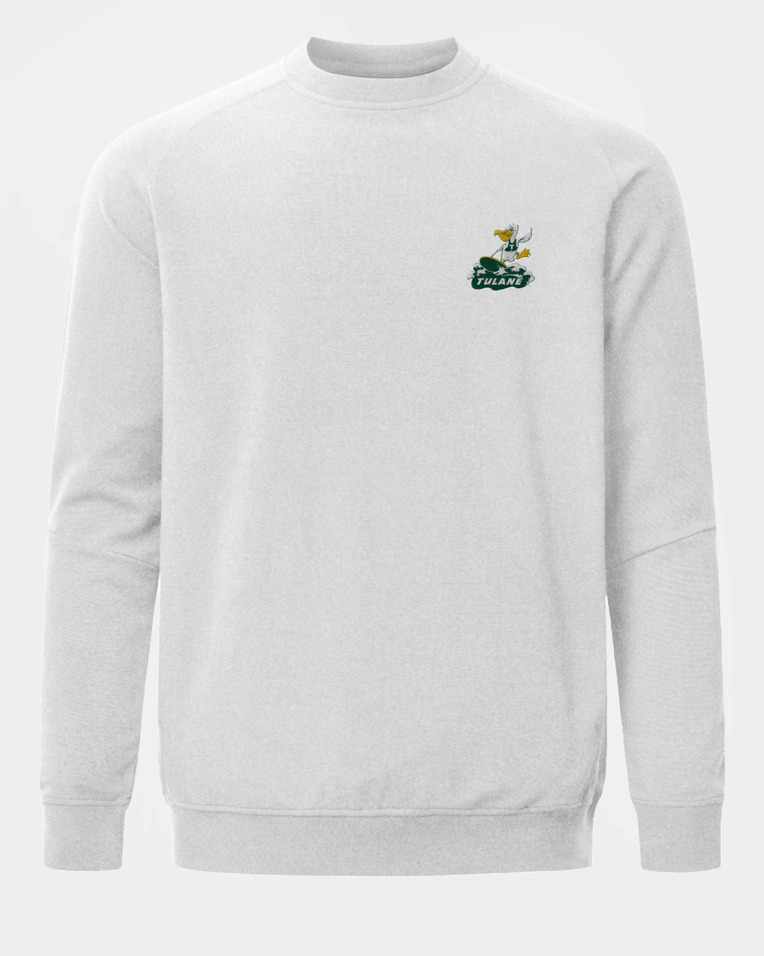 Tulane Meridian Heather Grey Crewneck