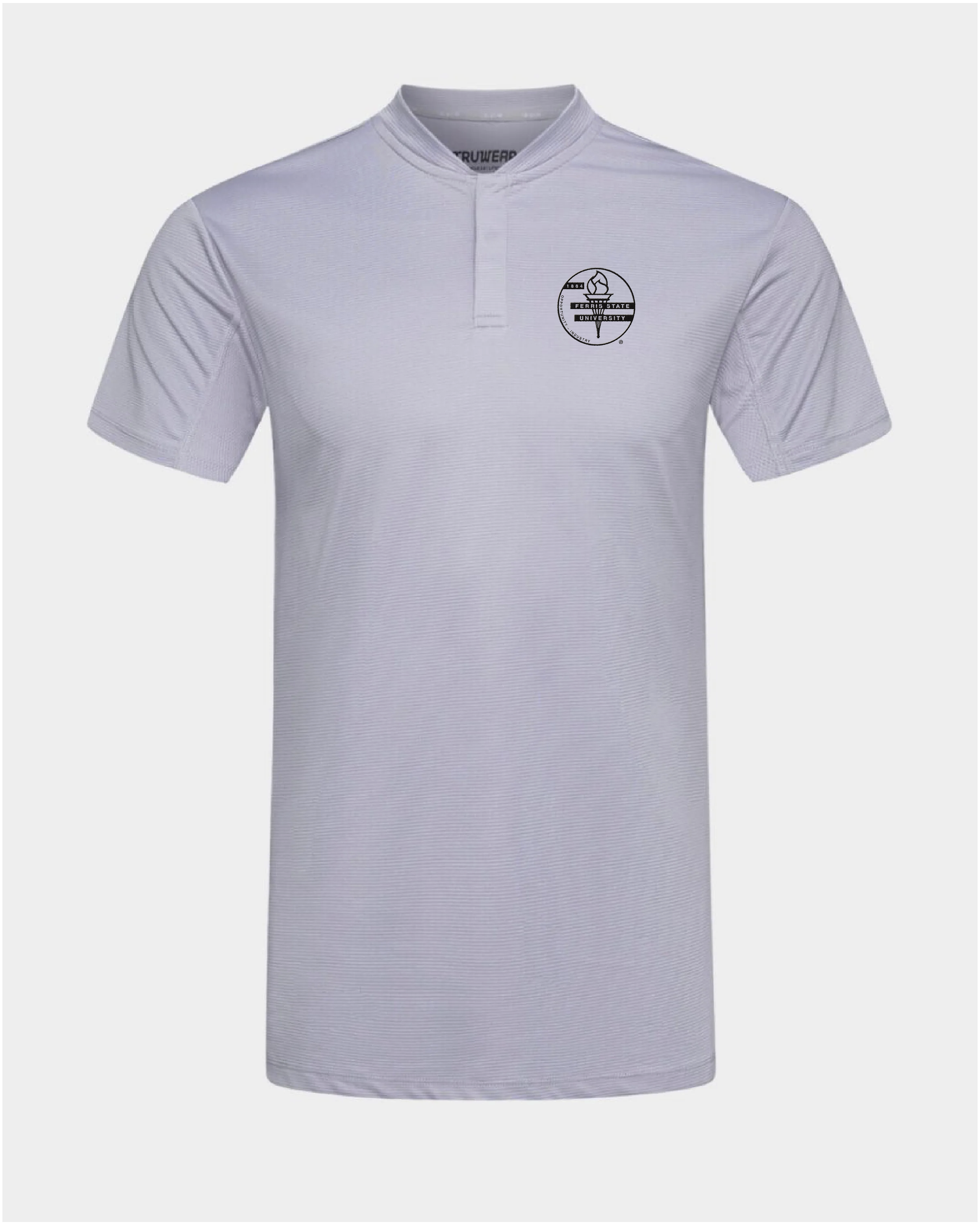 Ferris State Pinnacle Light Grey Polo 2.0