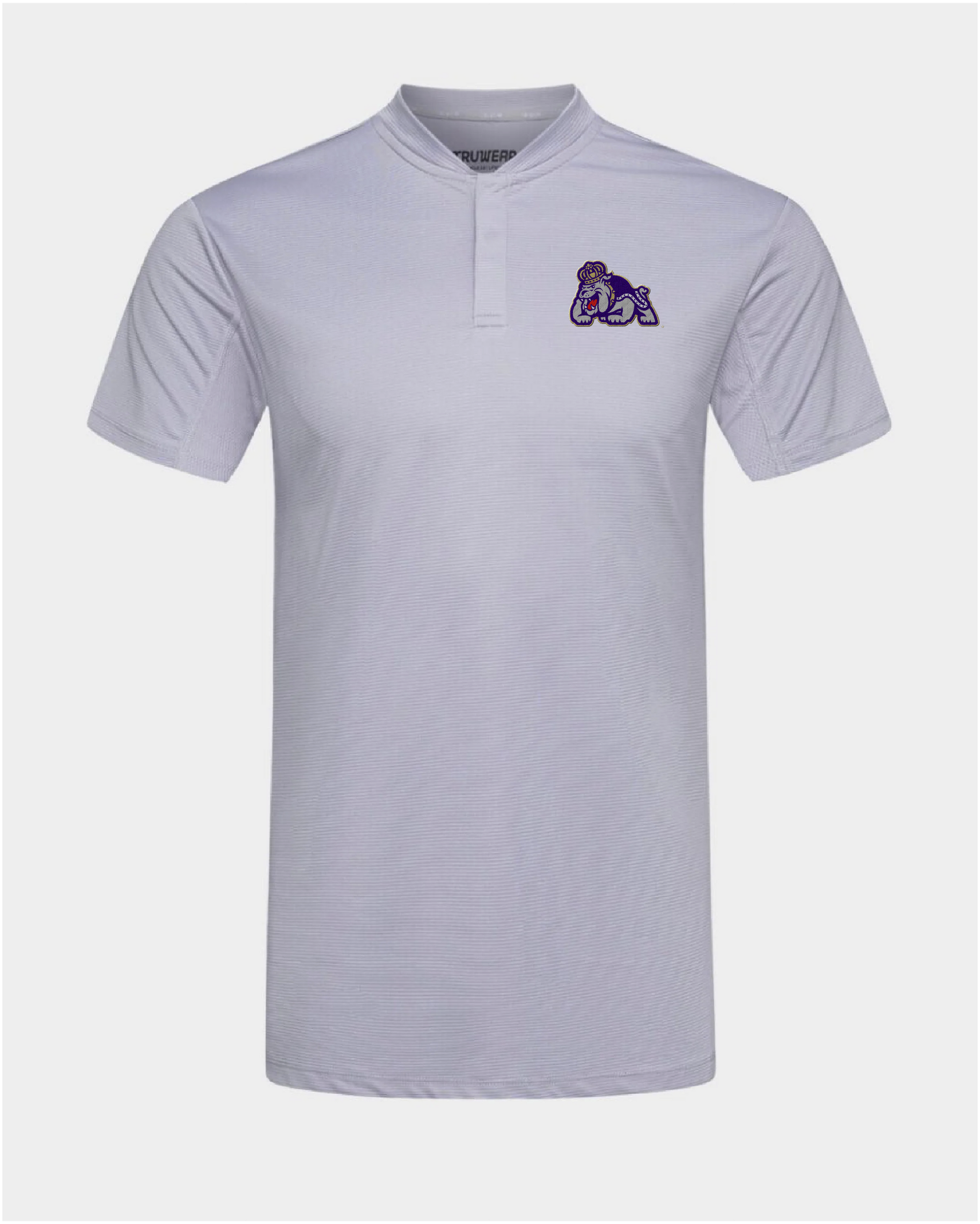 James Madison Pinnacle Light Grey Polo 2.0
