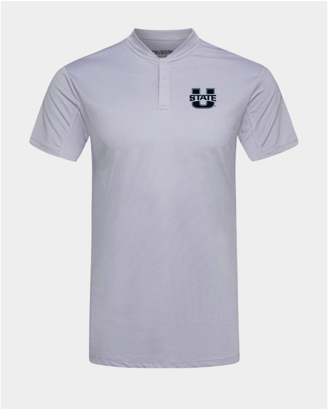 USU Pinnacle Light Grey Polo 2.0
