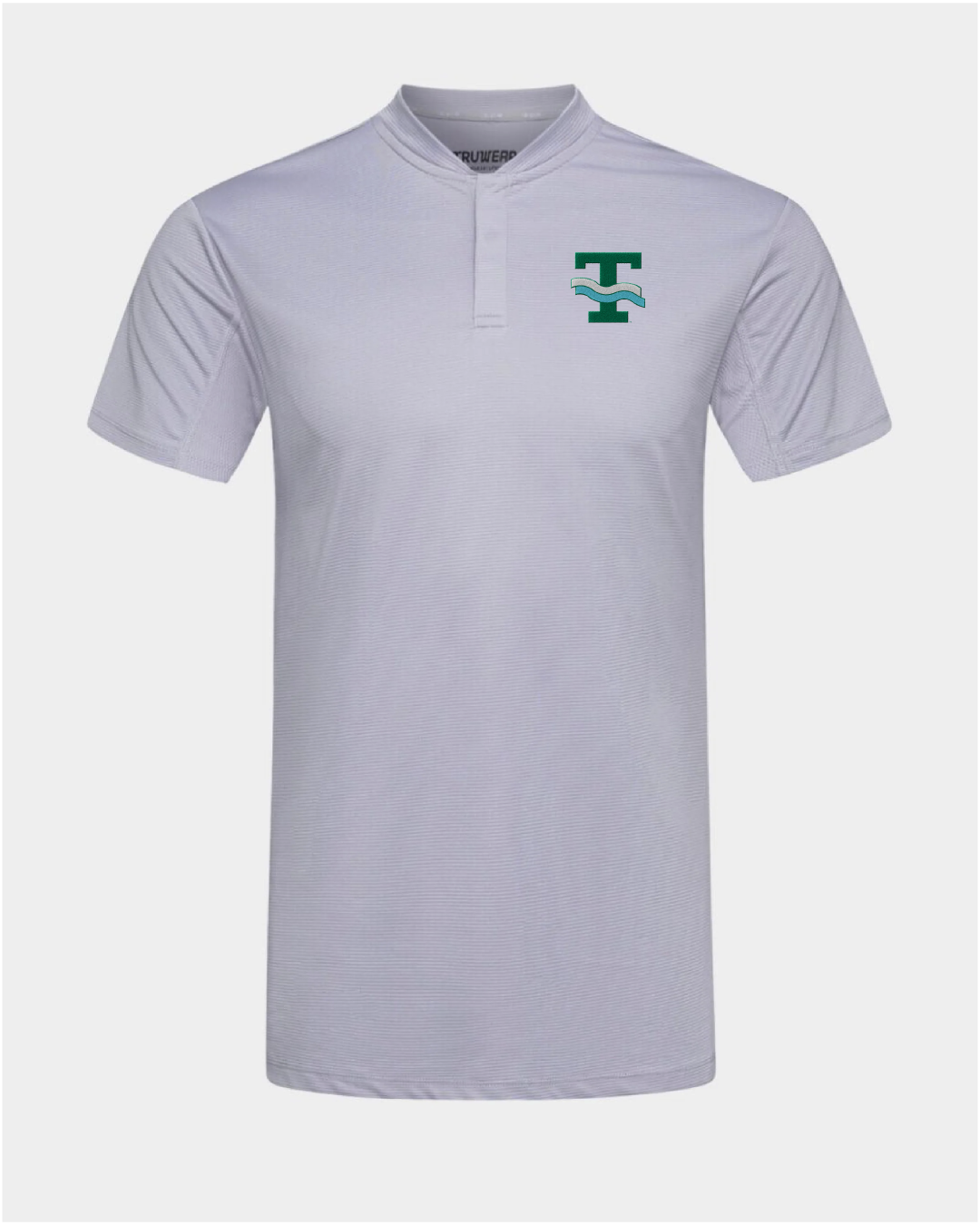 Tulane Pinnacle Light Grey Polo 2.0