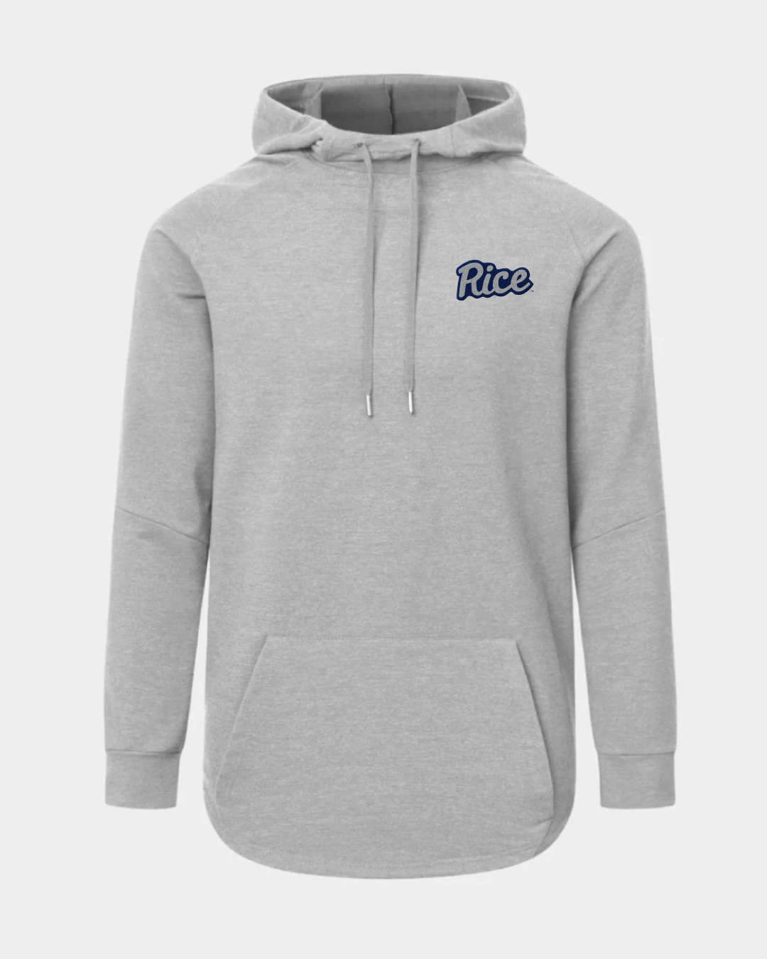 Rice Scuba Heather Grey Hoodie