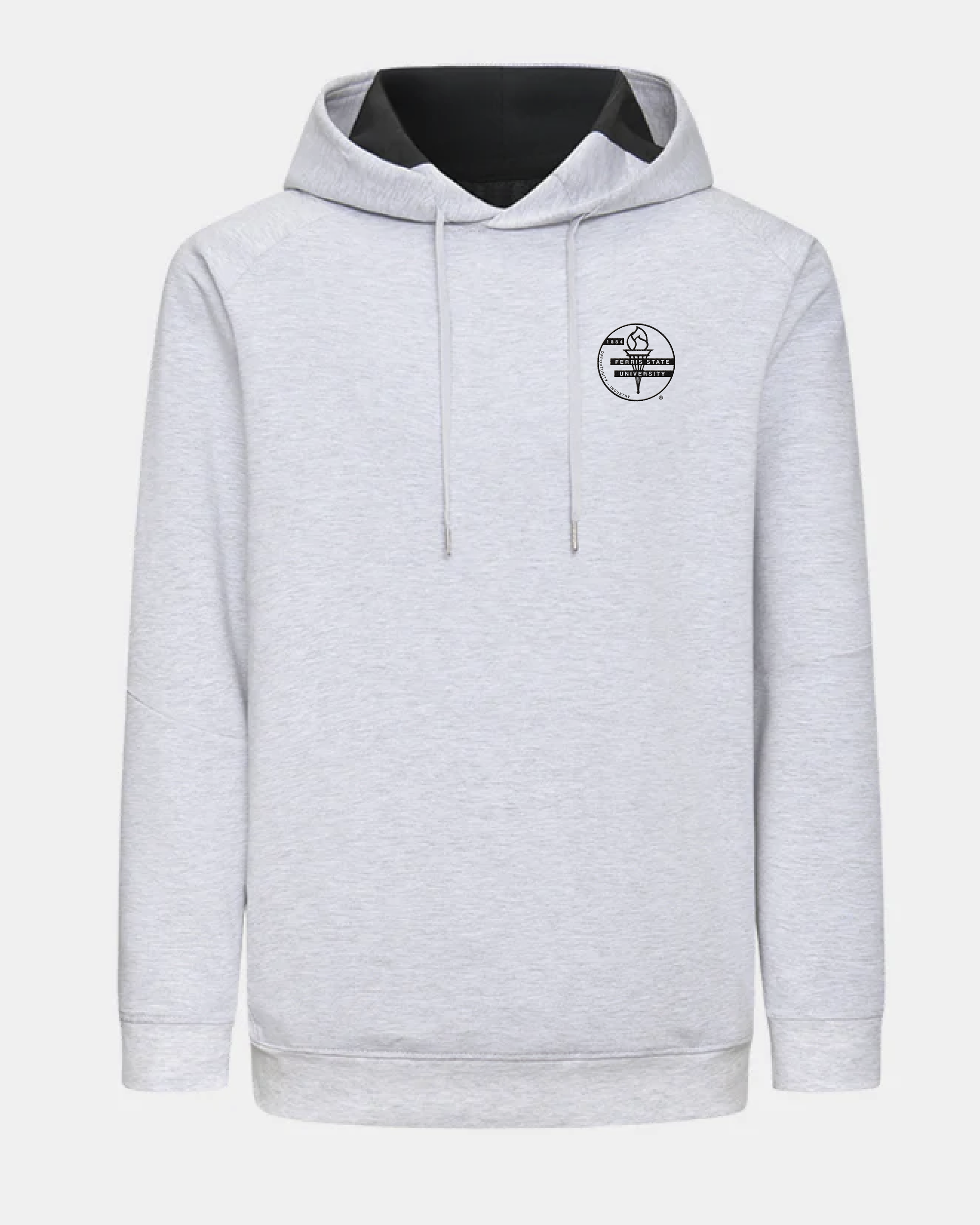 Ferris State Singular Heather Grey Hoodie