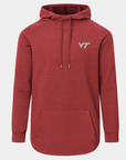 VT Scuba Heather Maroon Hoodie