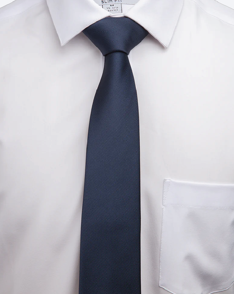 Immortal Navy Blue Dress Tie - Navy