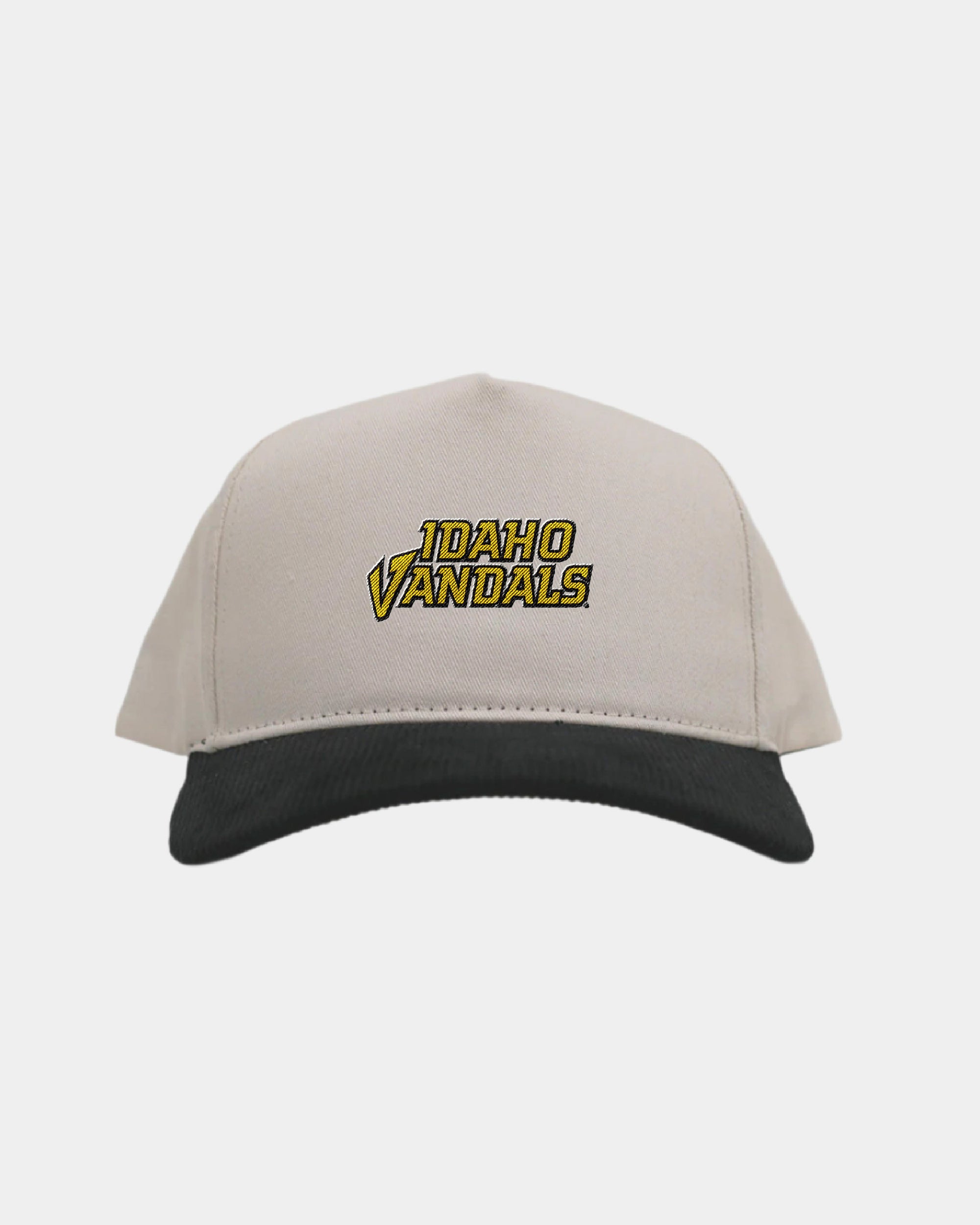 University of Idaho Cream Black Cord Brim Fade Hat