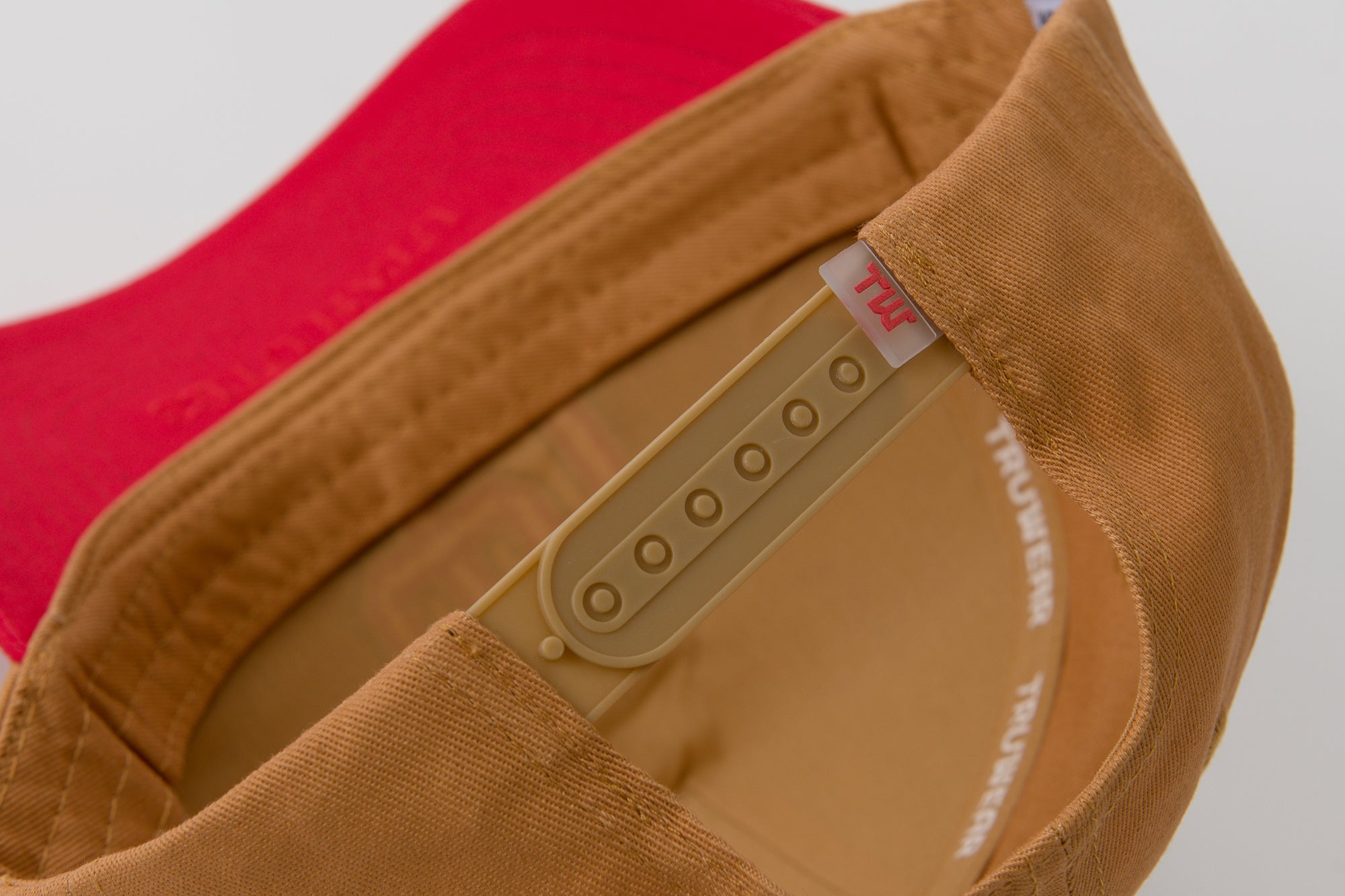 UofU Fade Hat Tan Red UofU