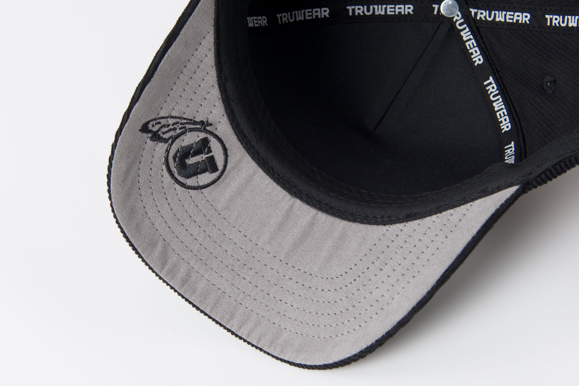 UofU Fade Hat Black Corduroy UofU