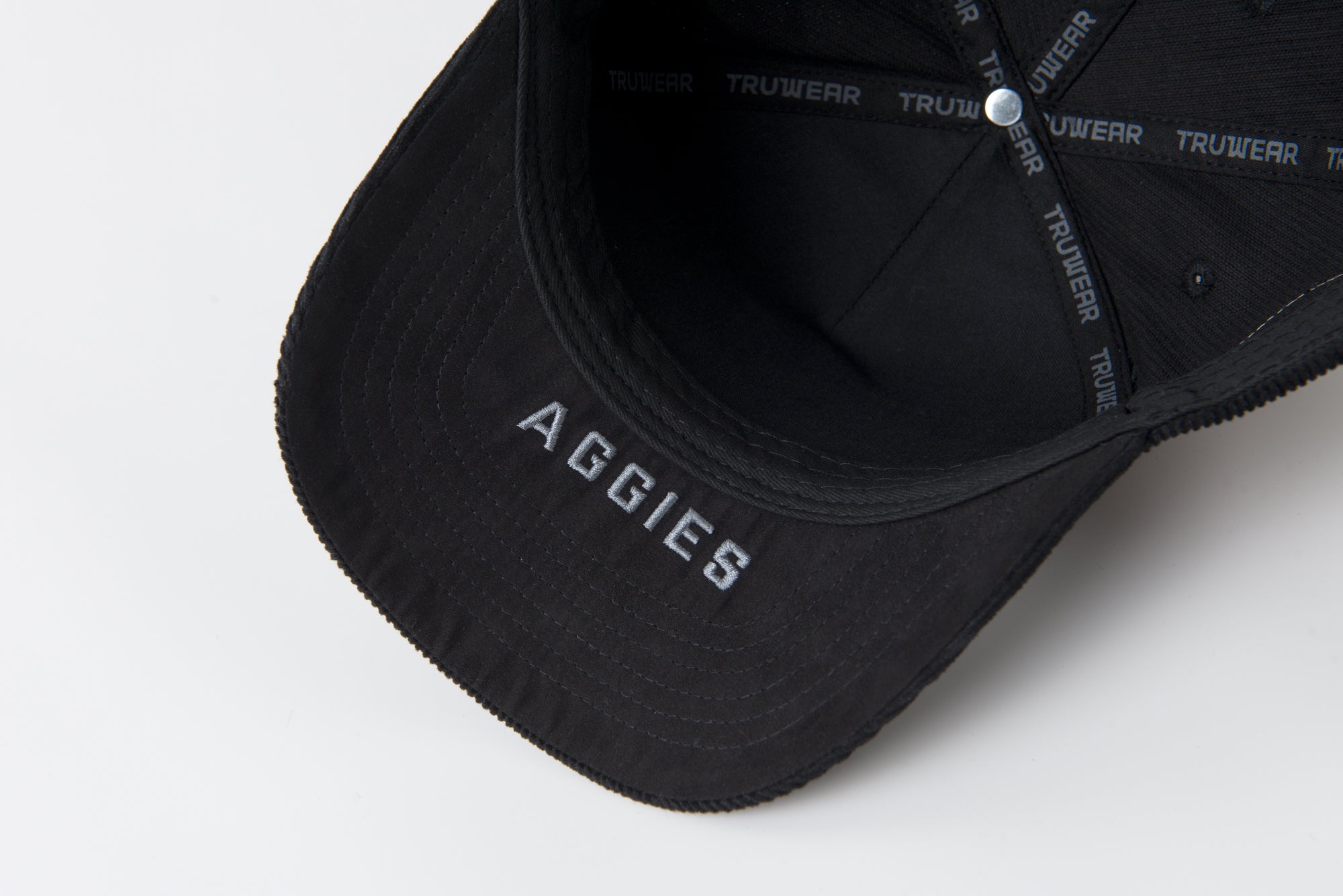 USU Fade Hat Black Corduroy U State