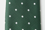 Immortal Green Polka Dot Tie