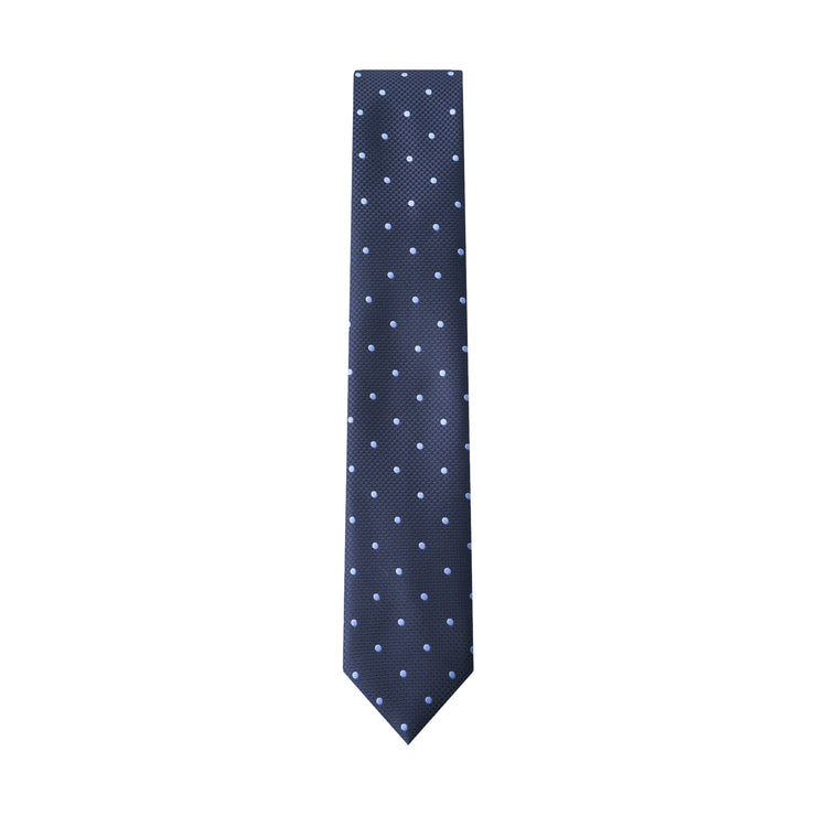 Immortal Navy Polka Dot Tie