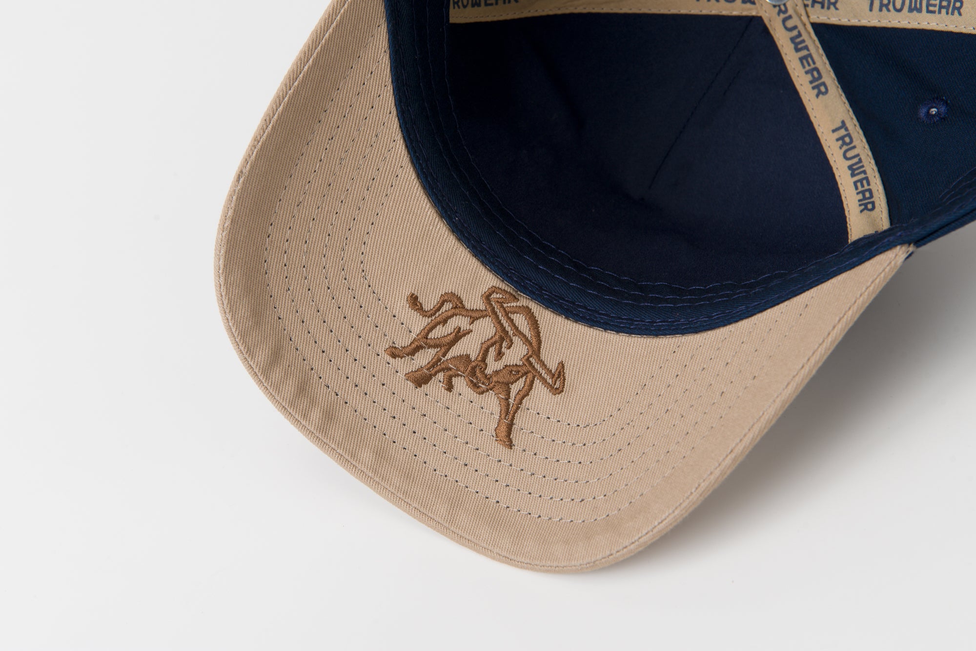 USU Fade Hat Navy Tan State