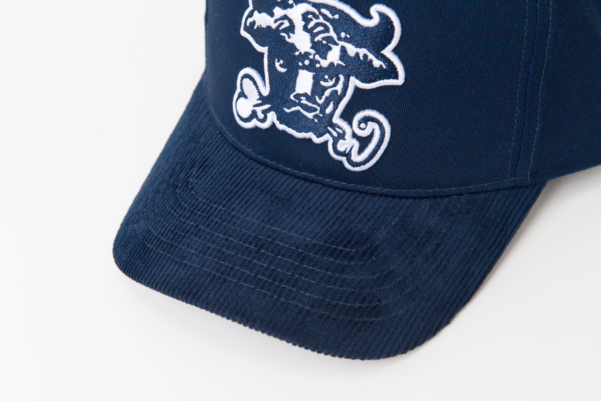 USU Fade Hat Navy Corduroy AGGIE Bull