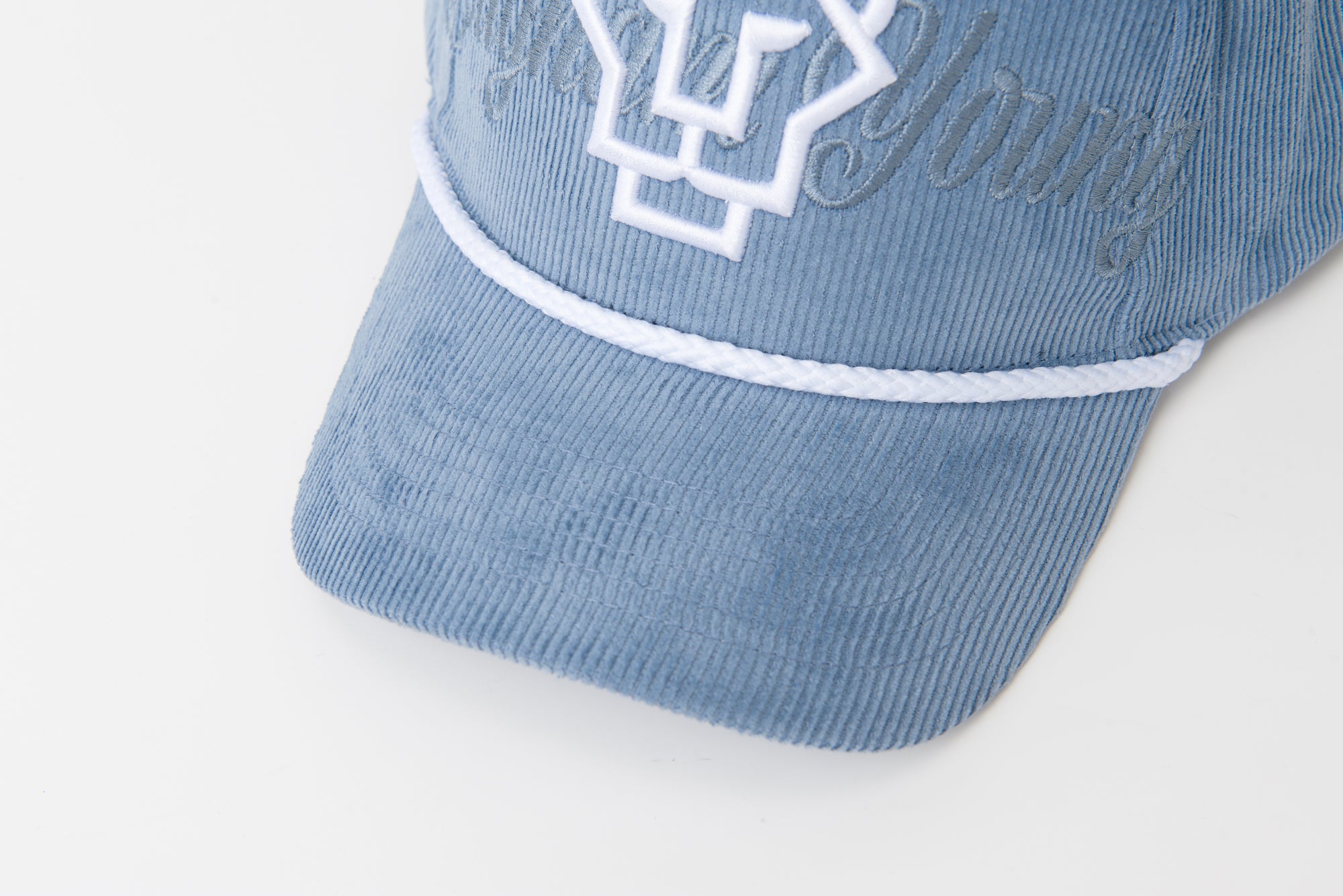 BYU Fade Rope Hat Royal Blue Cordoroy Cougar Face