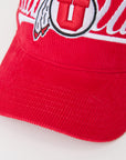 UofU Fade Hat Red Corduroy Utah Utes