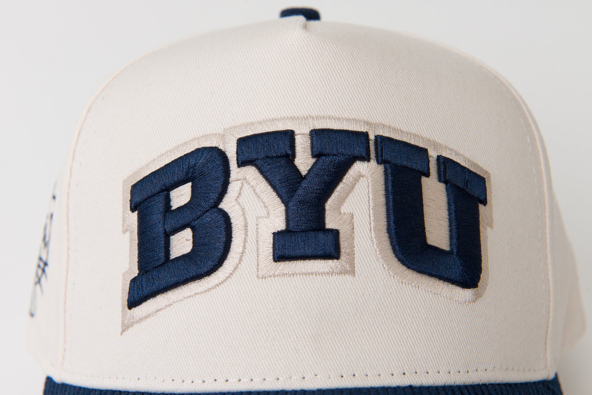 BYU Fade Hat Cougars Navy Corduroy Brim