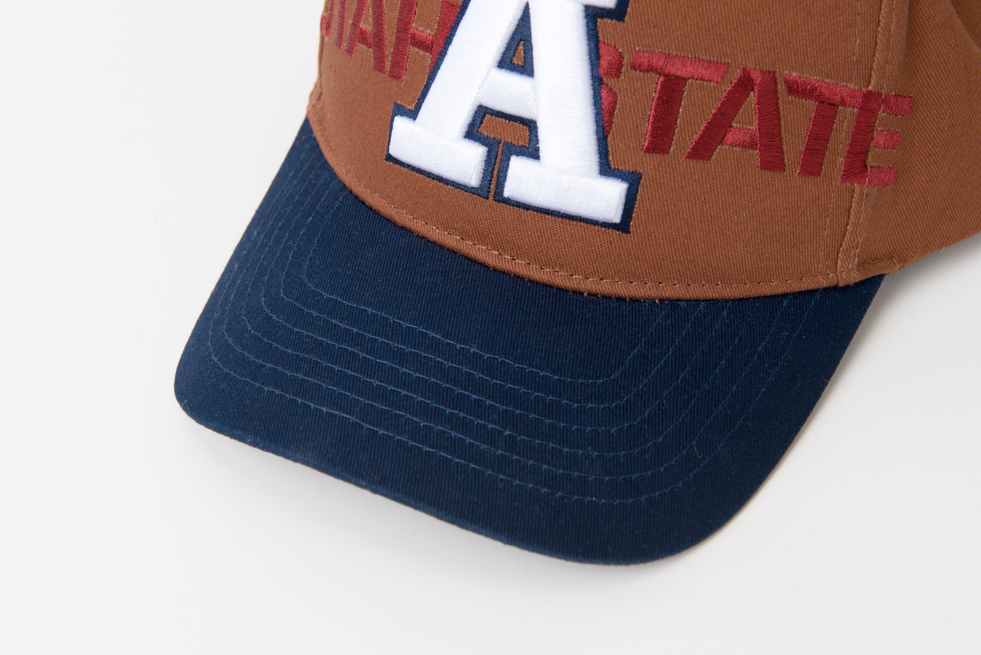 USU Fade Hat Brown Navy Utah State A