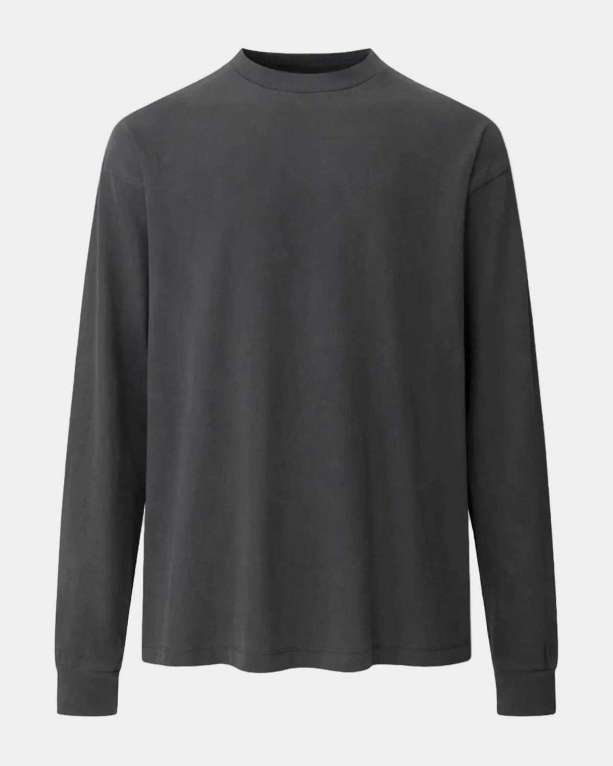 Faze Heavyweight Tee Charcoal Long Sleeve