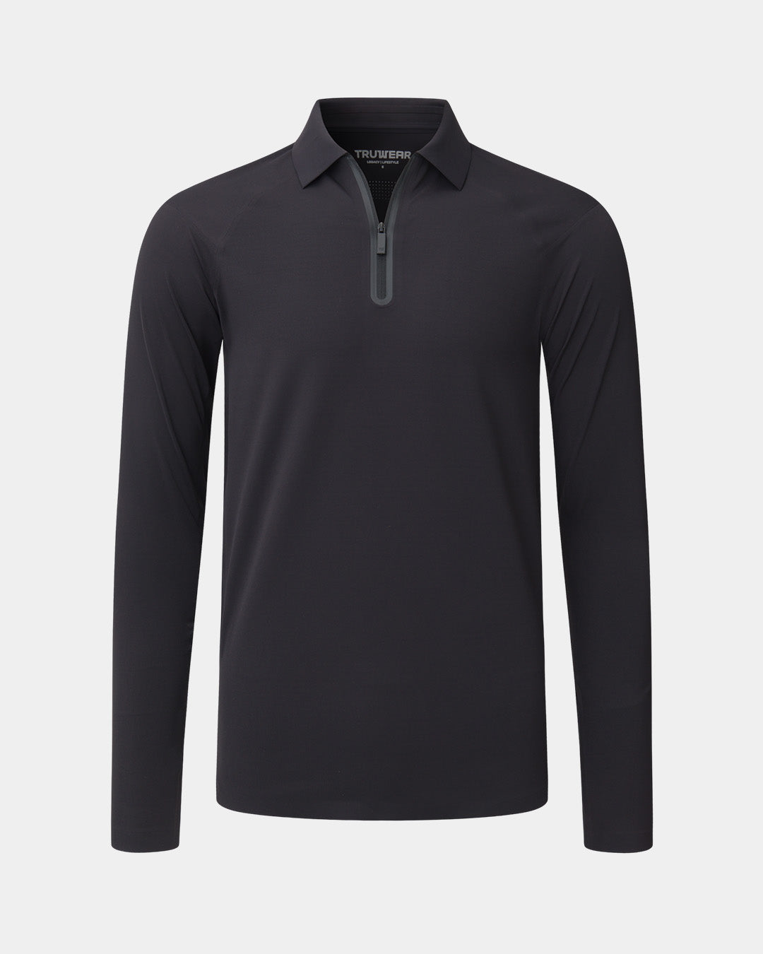 Legacy Long Sleeve Black Polo