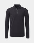 Legacy Long Sleeve Black Polo