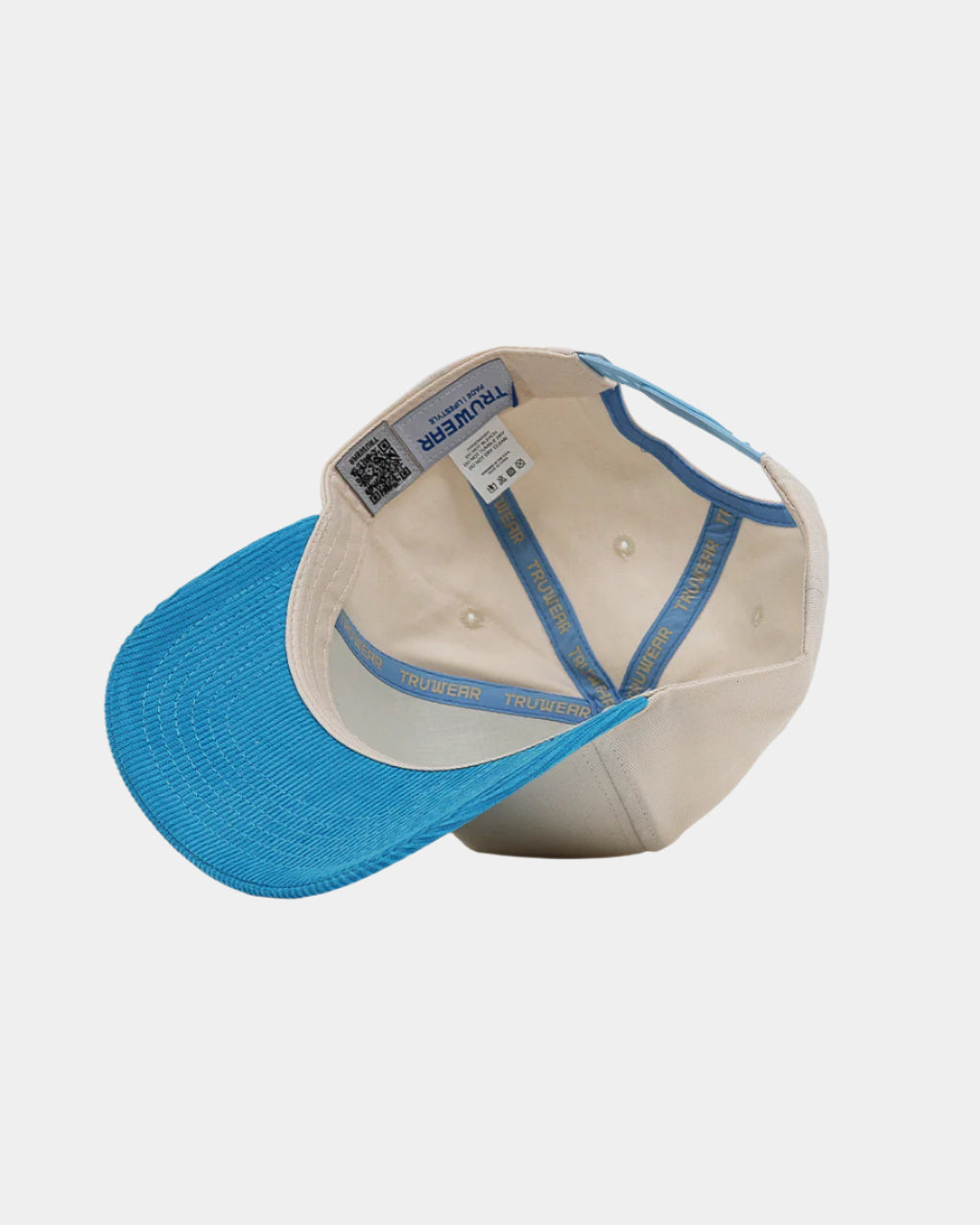 Light Blue Cord Brim Fade Hat - Blue