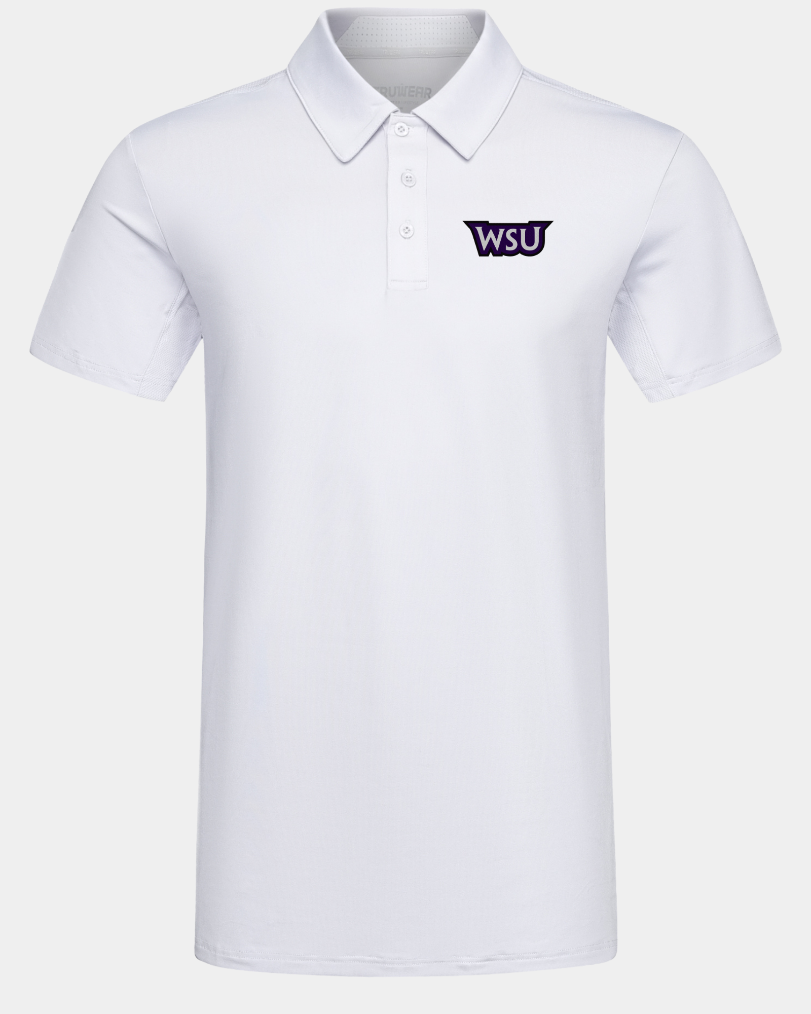 Weber State University Crest 2.0 Light Grey Polo