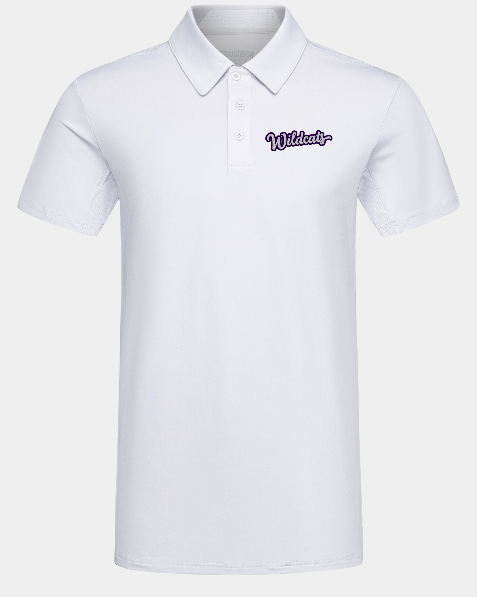 Weber State University Crest 2.0 Light Grey Polo