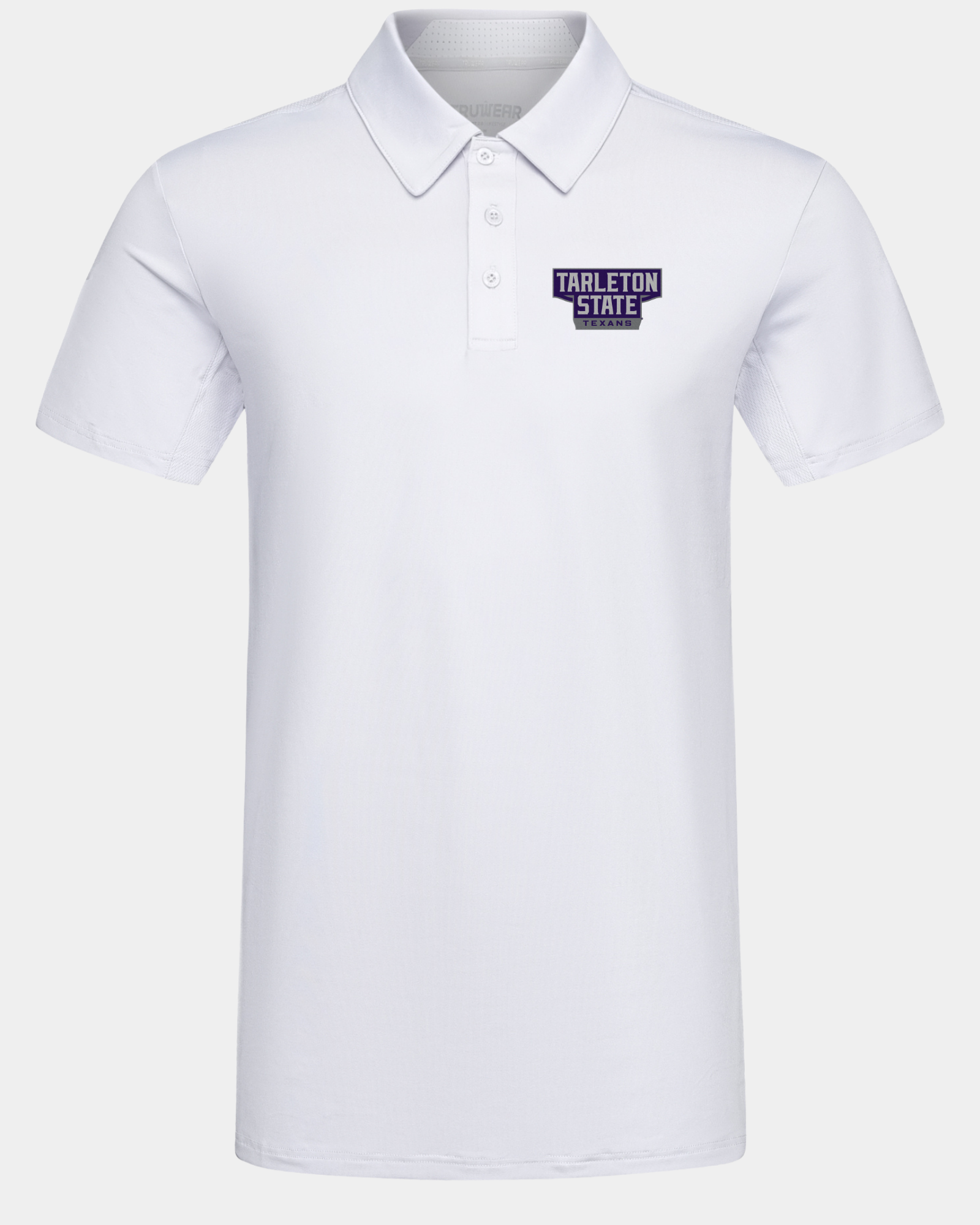 Tarleton State University Crest 2.0 Polo Light Grey