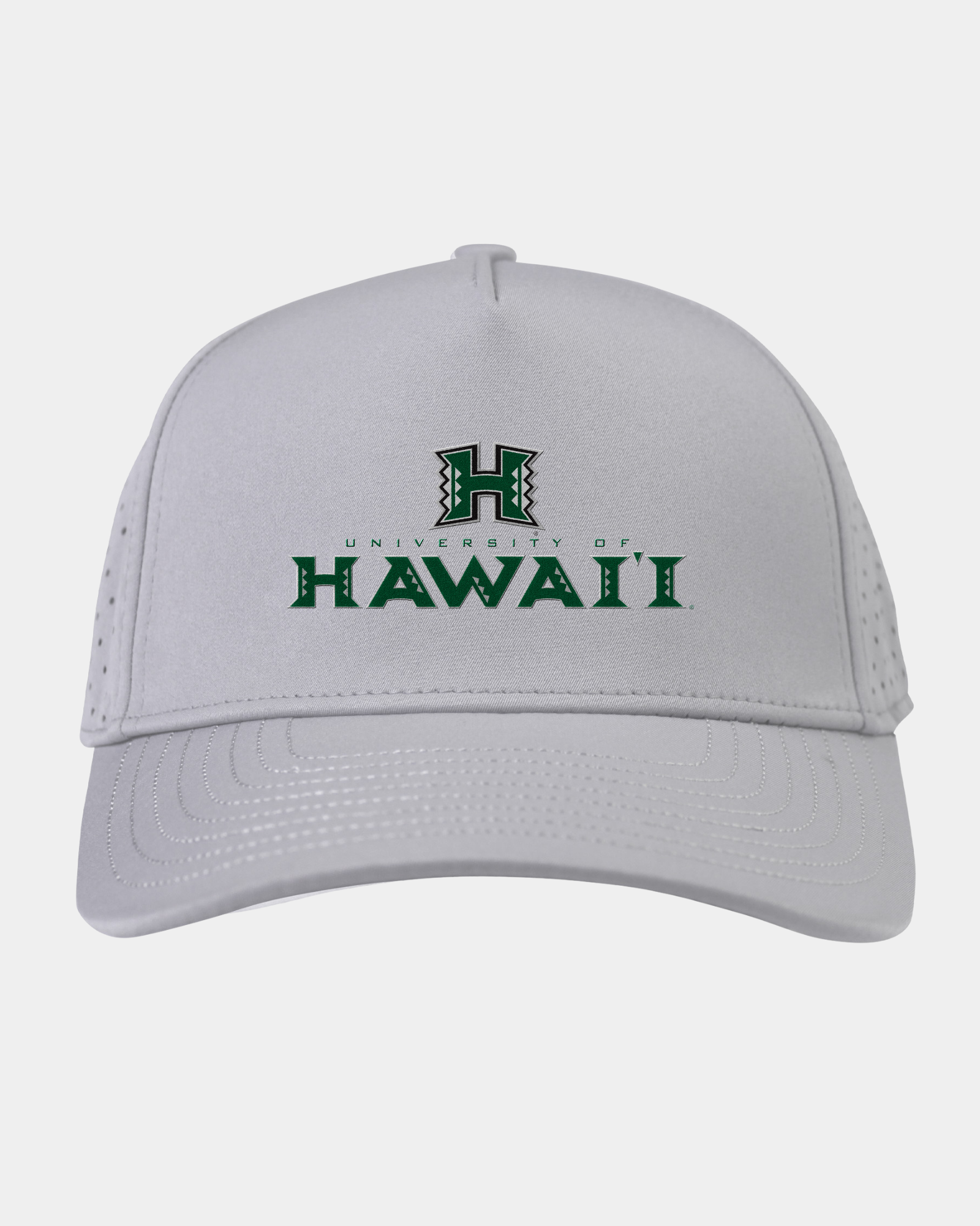 University of Hawaii Eagle Light Grey Hat