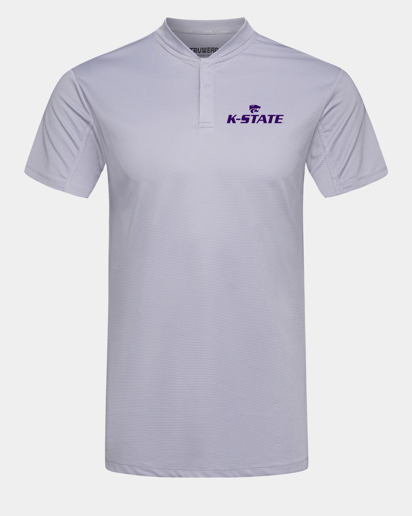 Kansas State Pinnacle 2.0 Polo Light Grey