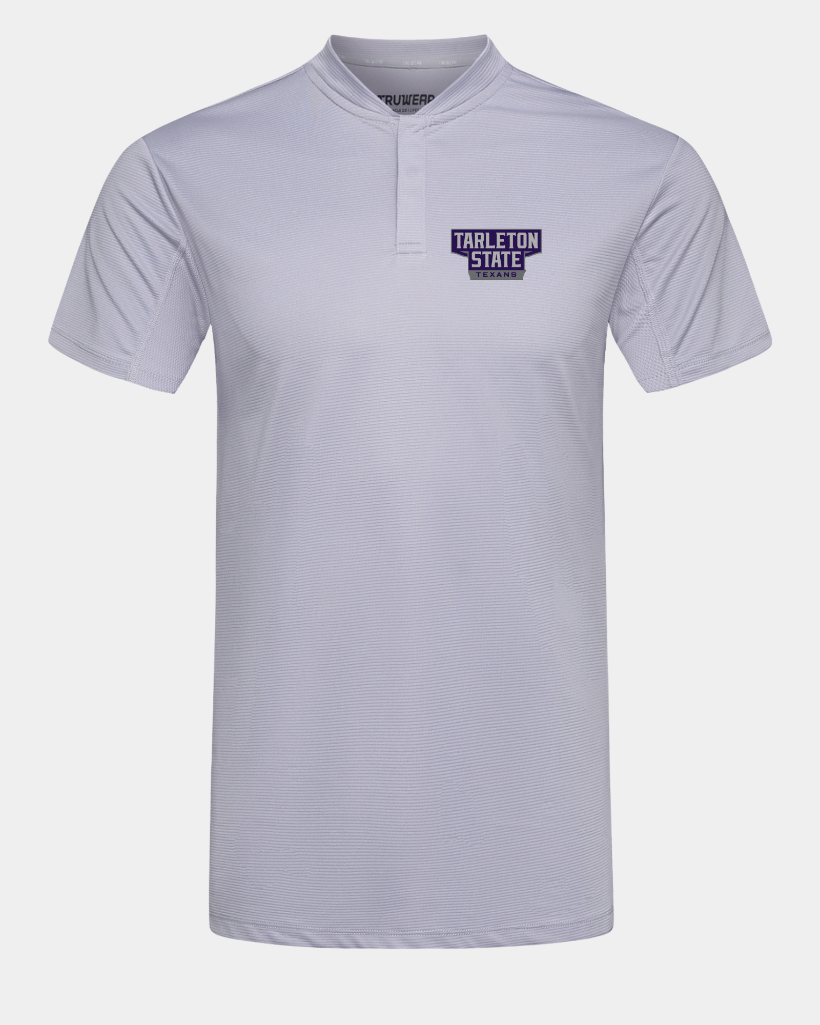 Tarleton State University Pinnacle 2.0 Polo Light Grey