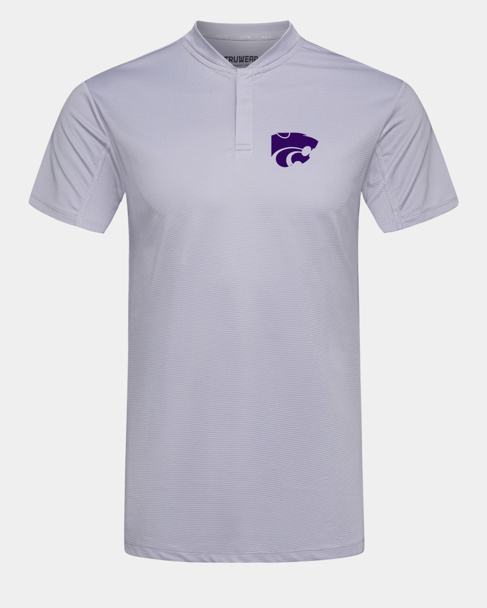 Kansas State Pinnacle 2.0 Polo Light Grey
