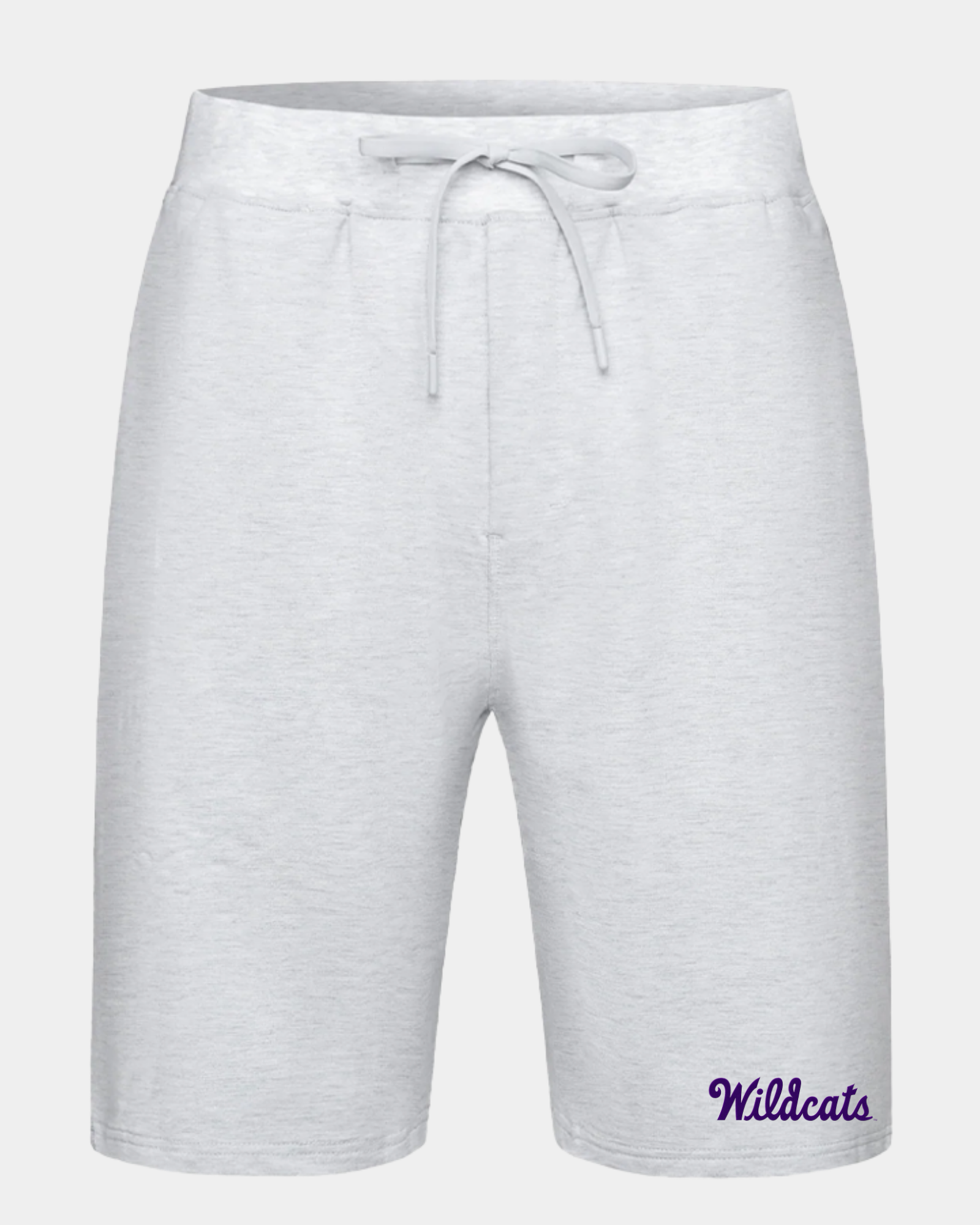 Kansas State Peak Sweat Heather Grey Shorts