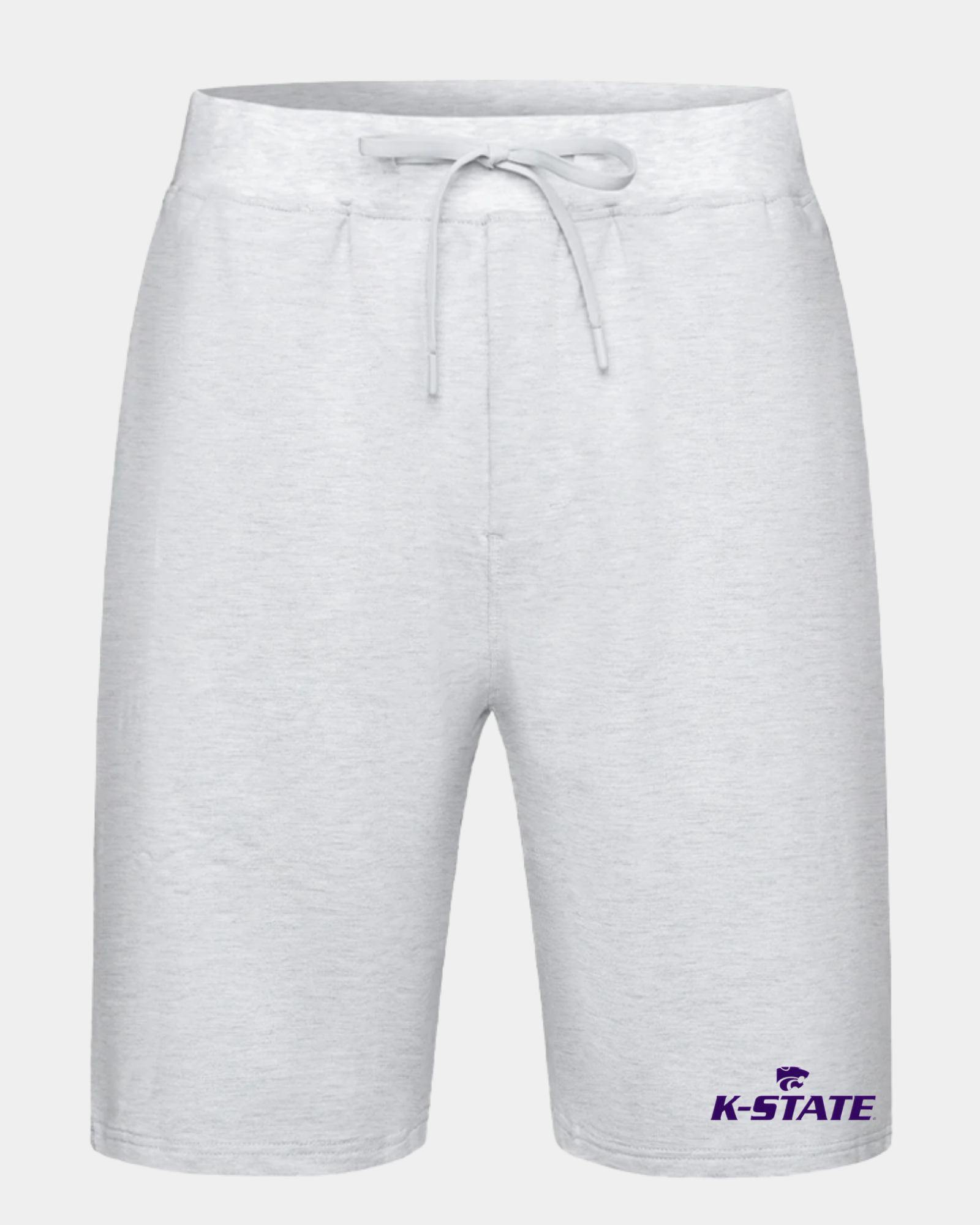 Kansas State Peak Sweat Heather Grey Shorts