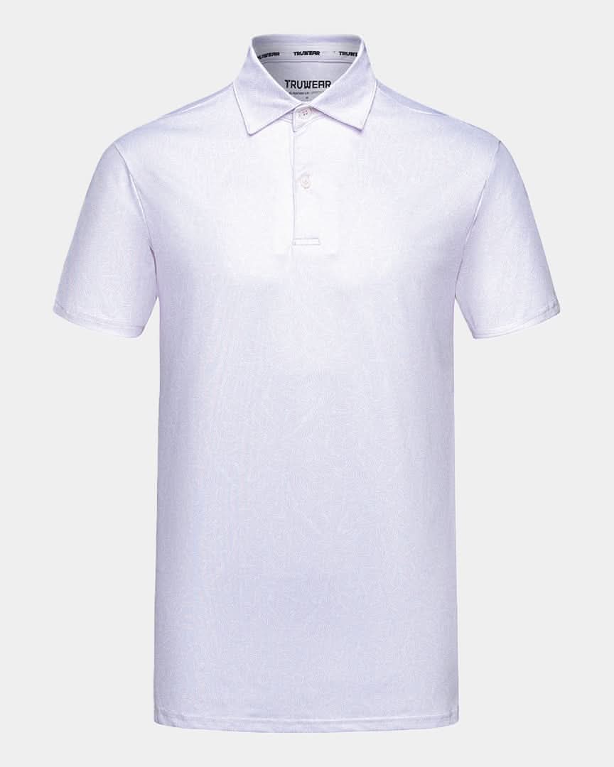 Elevation Palm Polo Light Coral - Palm