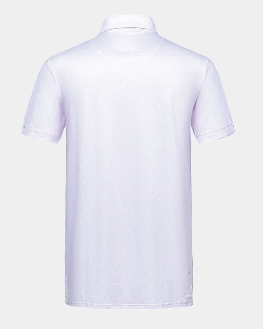 Elevation Palm Polo Light Coral - Palm