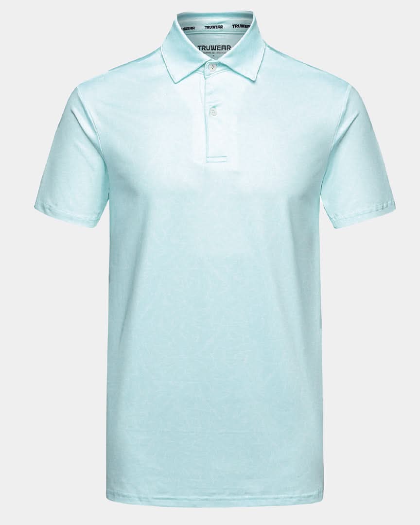 Elevation Palm Polo Sea Glass - Sea Glass